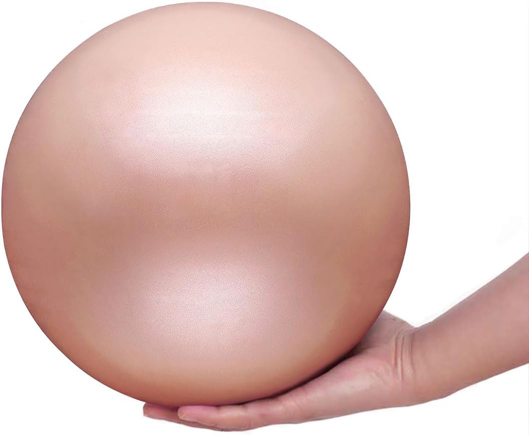Fresion 25cm Soft Pilates Ball - 9 Inch Exercise Ball, Mini Barre Ball, Gym Ball...