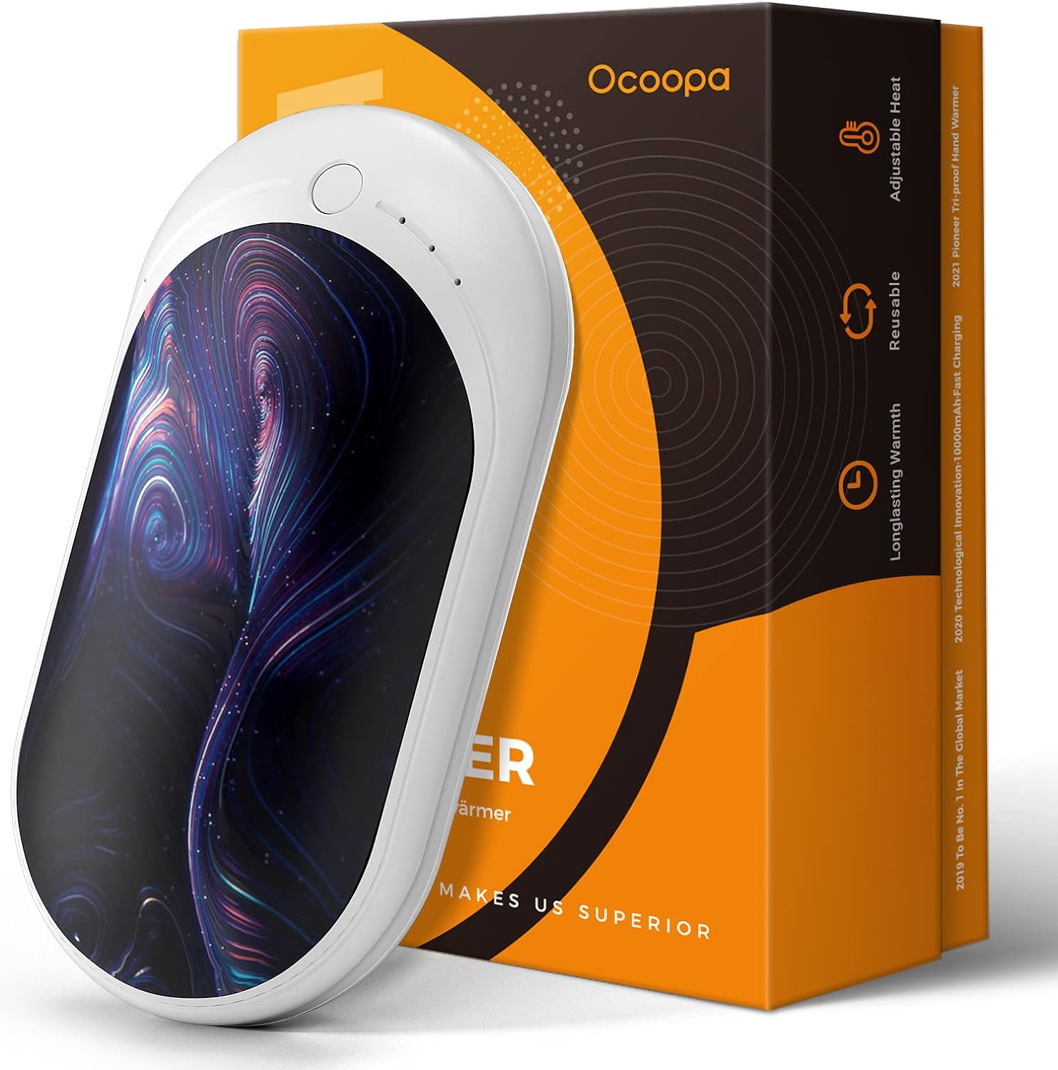 OOCOOPA HotPal Hand Warmer Rechargeable 1 Pack, 5200mAh Electric Portable Pocket...