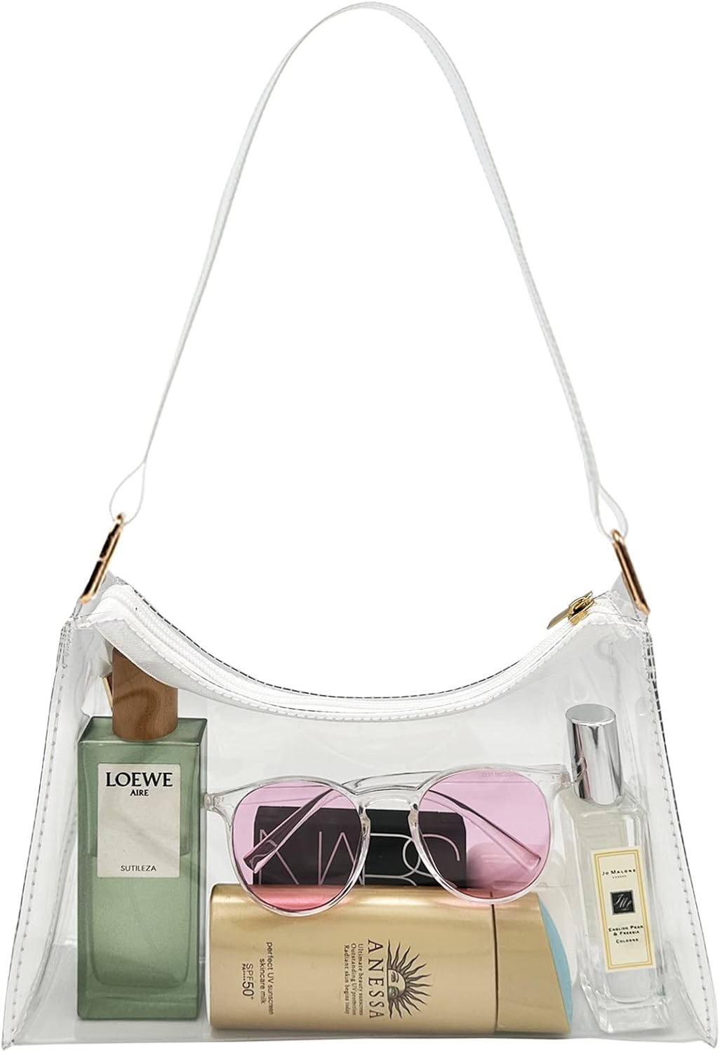 Clear Bag for Stadium Events Women's Purse Handbag...