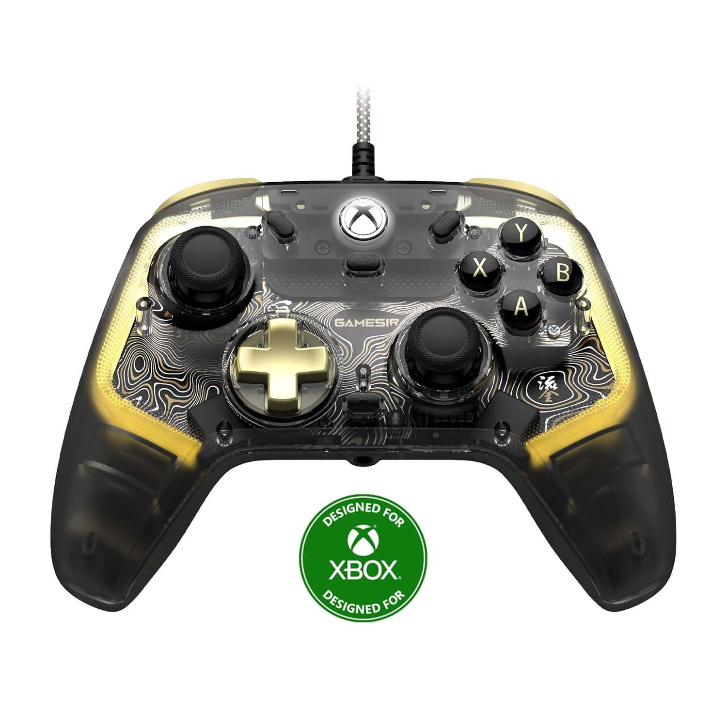 GameSir Kaleid Flux Enhanced Wired Controller for Xbox, RGB Lighting and Hall Ef...