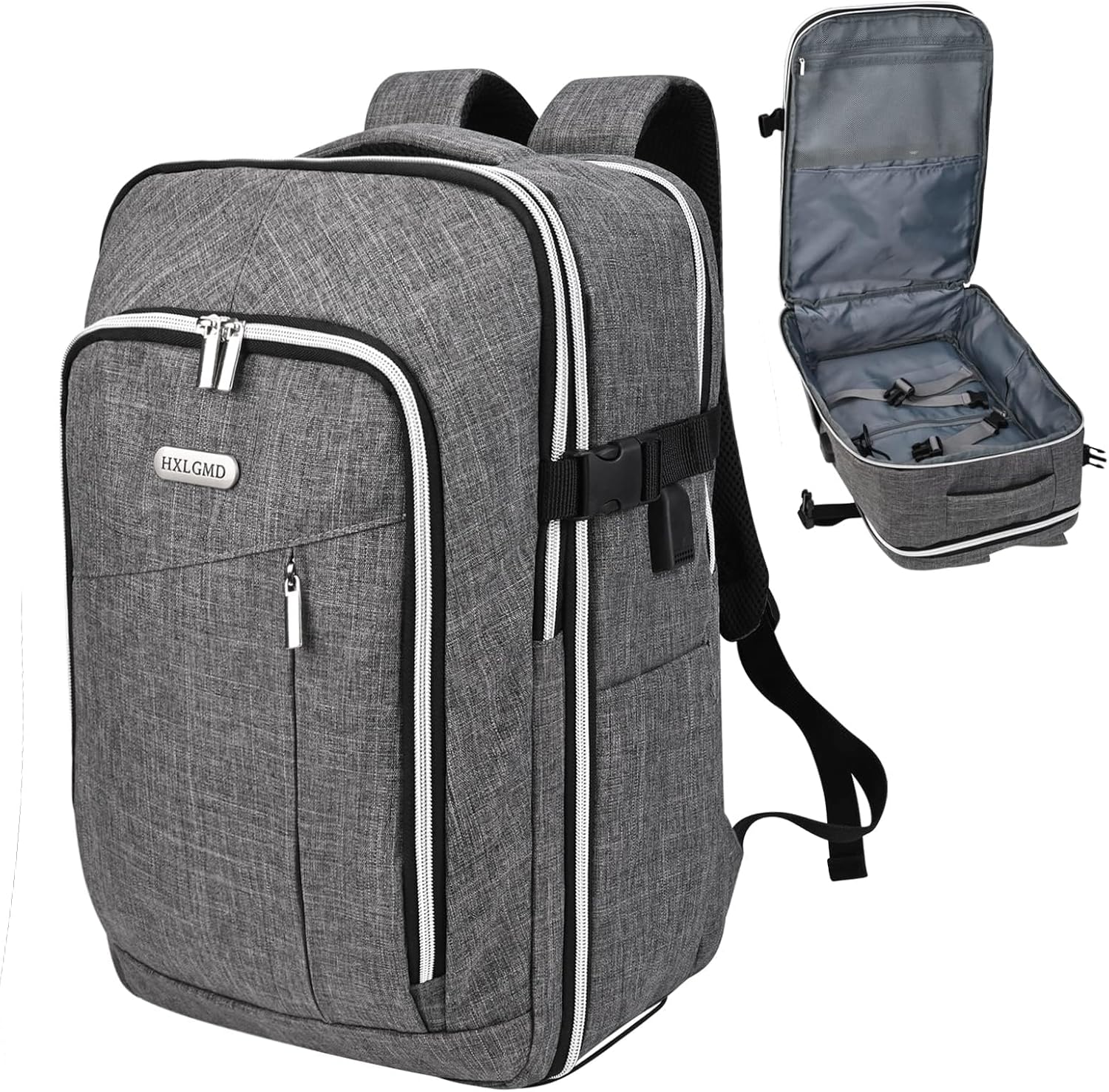 Personal Item Travel Backpack for Women Men, Flight Approved Carry On Backpack U...