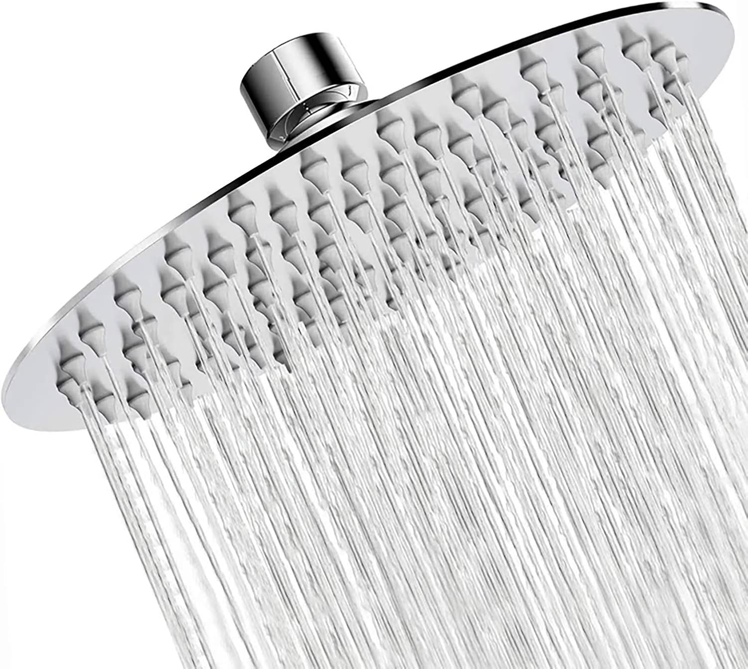 Rain Shower Head High Pressure,WOOPHEN 10 Inch 304 Stainless Steel Rainfall Show...
