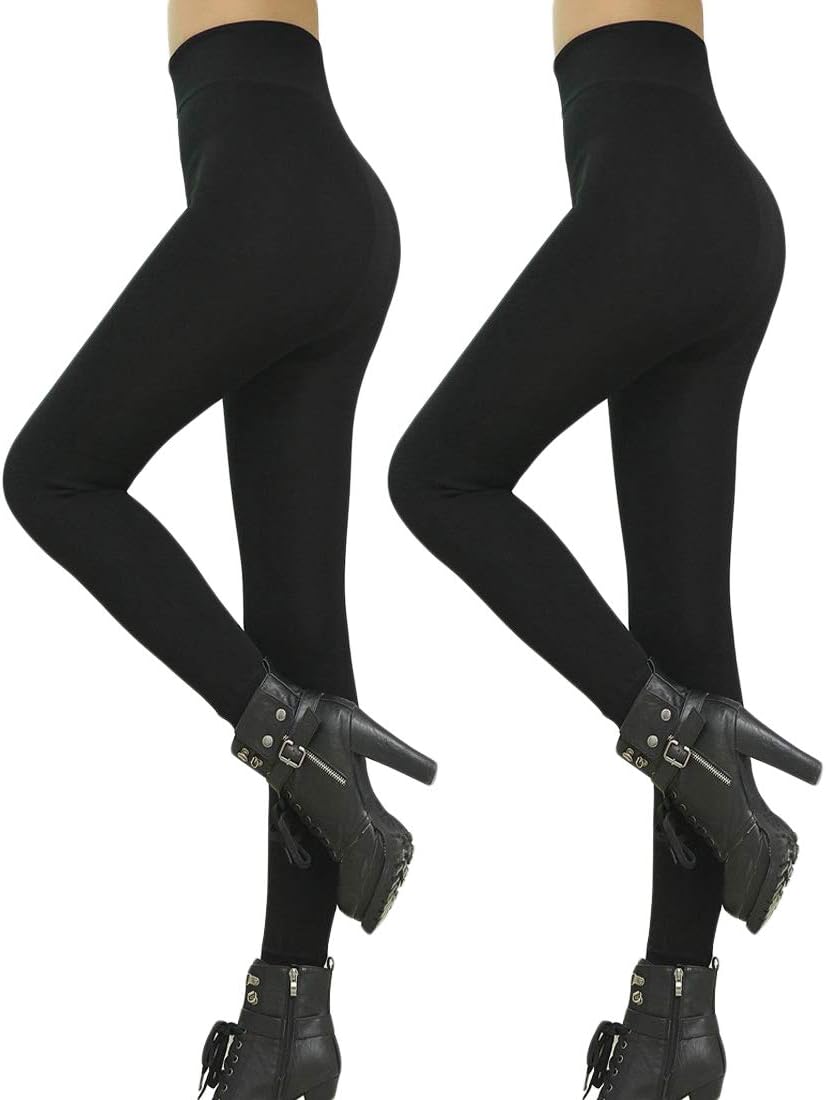 Romastory Winter Warm Leggings Women Elastic Thick Thermal Legging Pants Fleece...