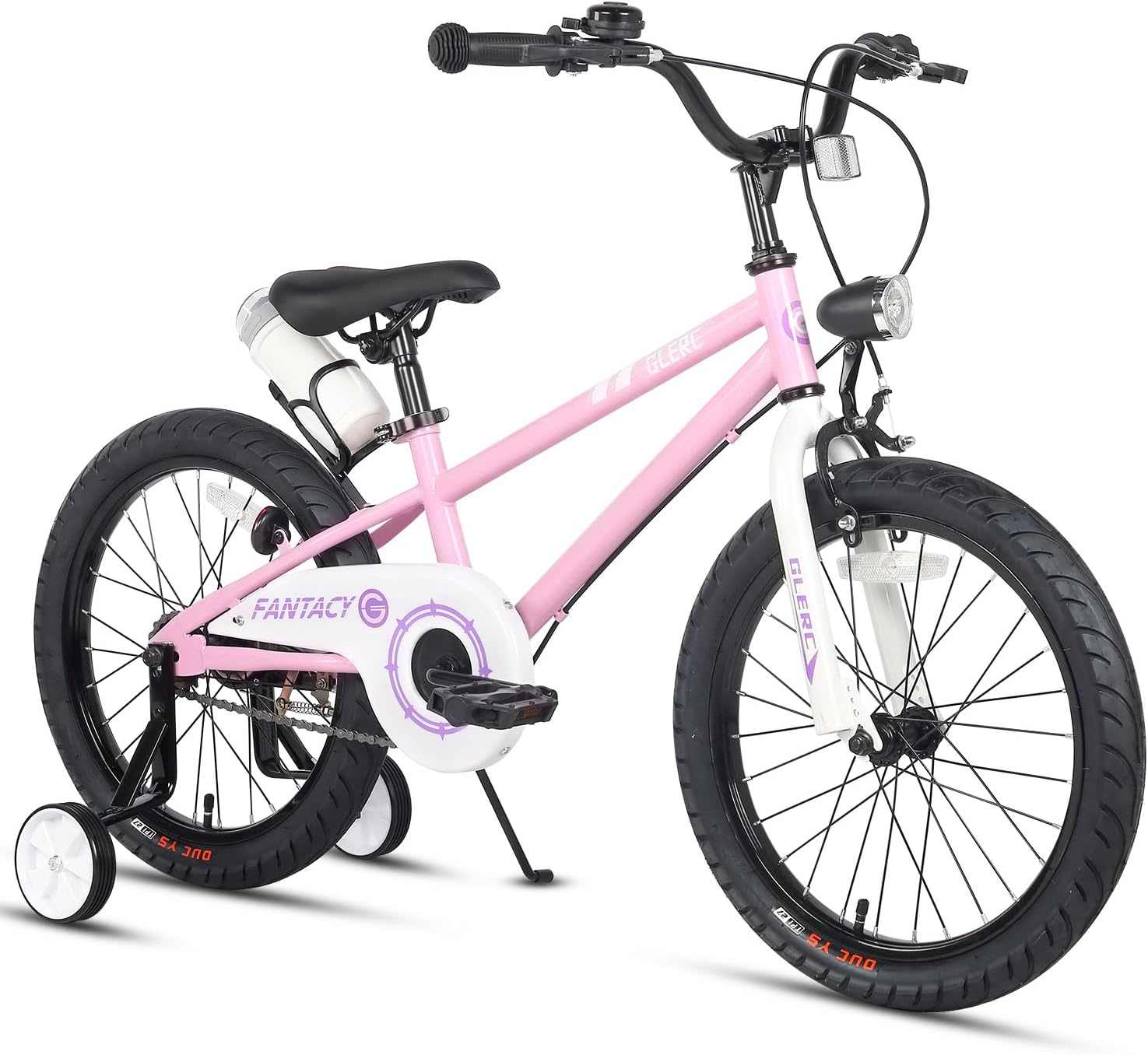 Fantacy 12 14 16 18 20 inch Kid Bike for 2-14 Years Old with Headlight & Kicksta...