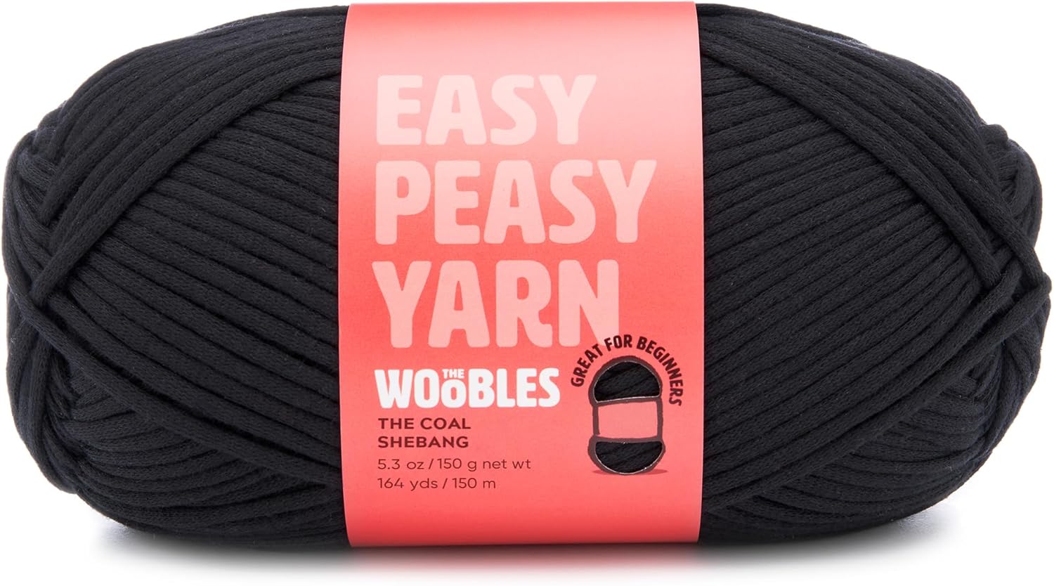 Woobles Easy Peasy Yarn, Special Crochet for Beginners, Innovative Yarn for Craf...