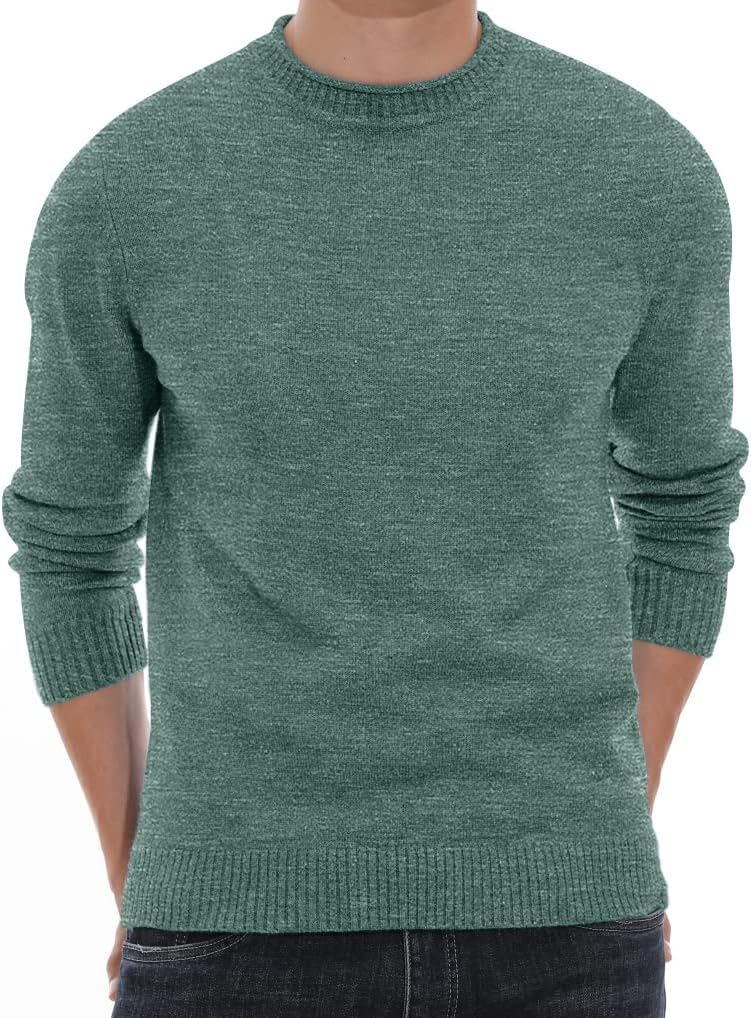 Sailwind Men's Crewneck Sweater Soft Casual Sweaters for Men Classic Pullover Sw...