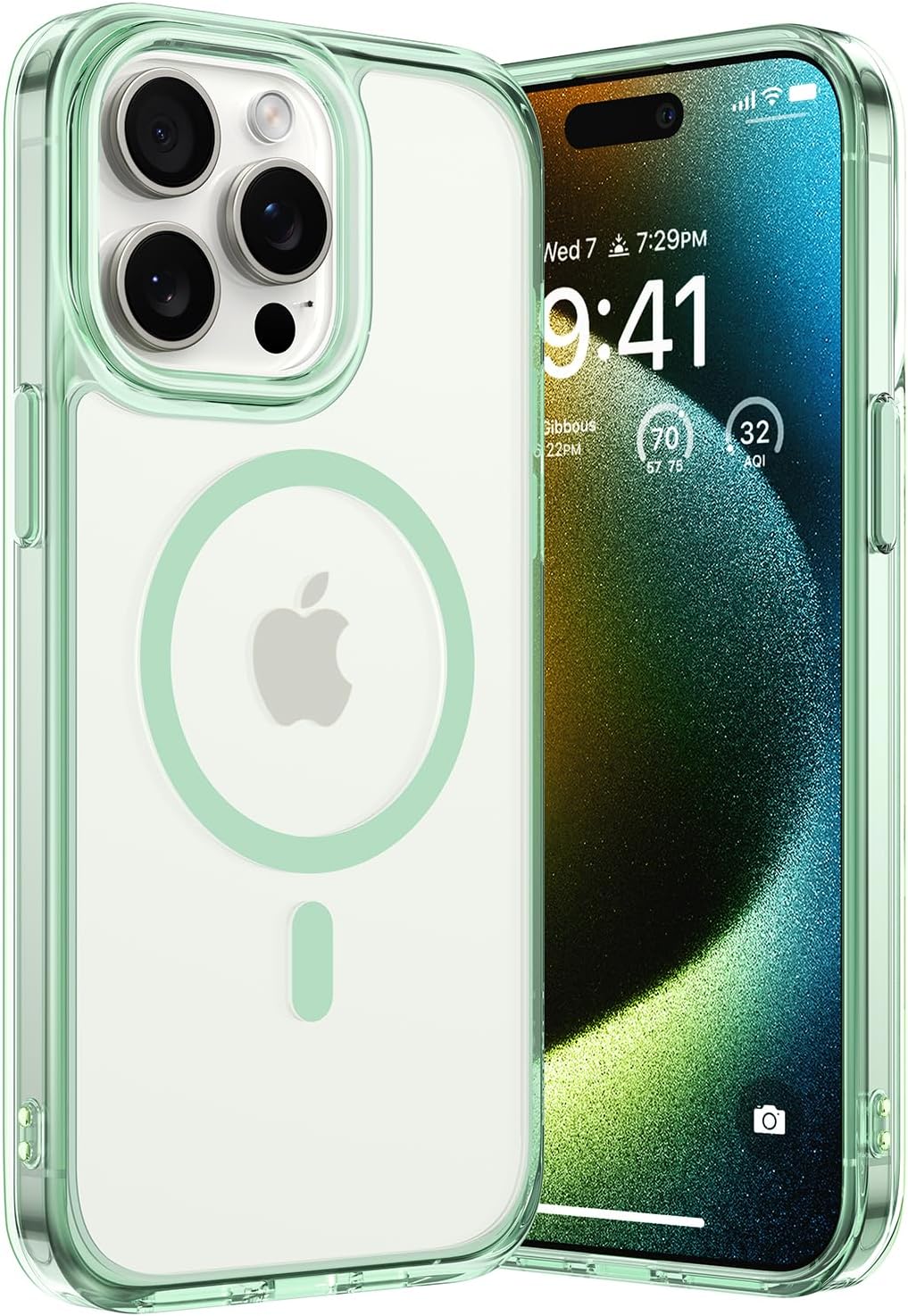 TORRAS for iPhone 15 Pro Case, Special Case with MagSafe, Innovative Military Gr...