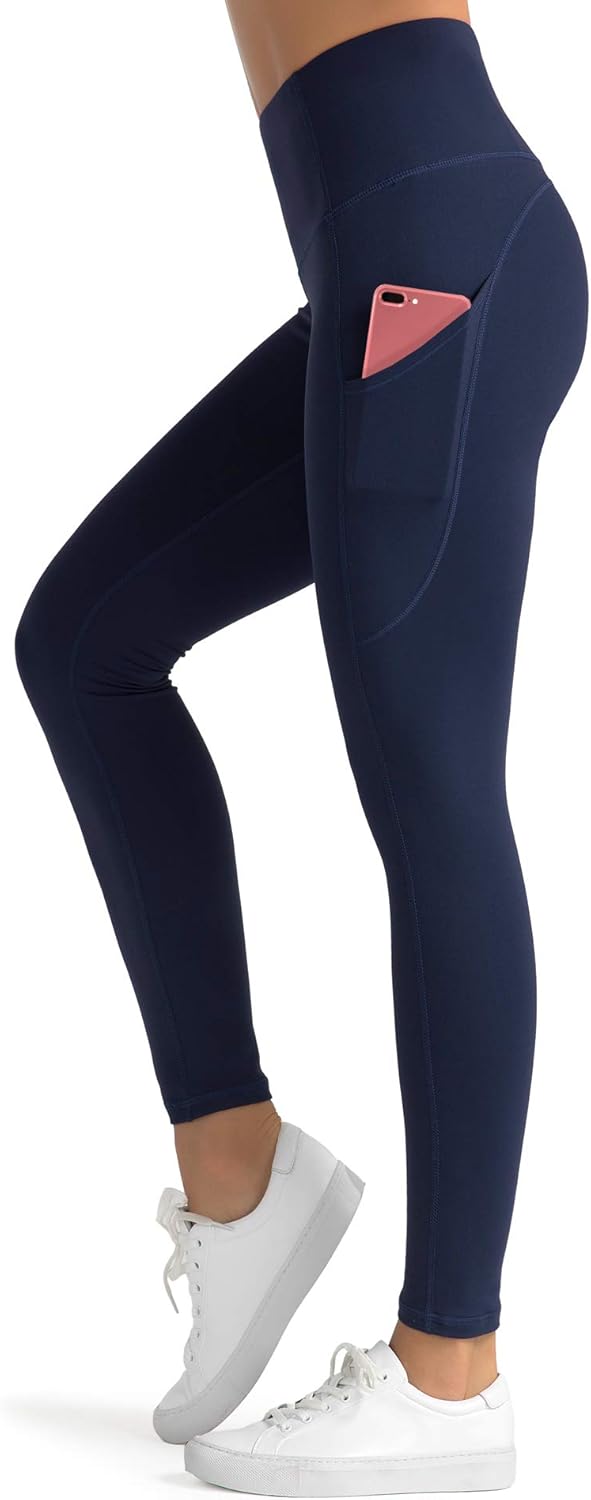 Dragon Fit, High Waist Yoga Leggings with 3 Pockets, Special Tummy Control Worko...