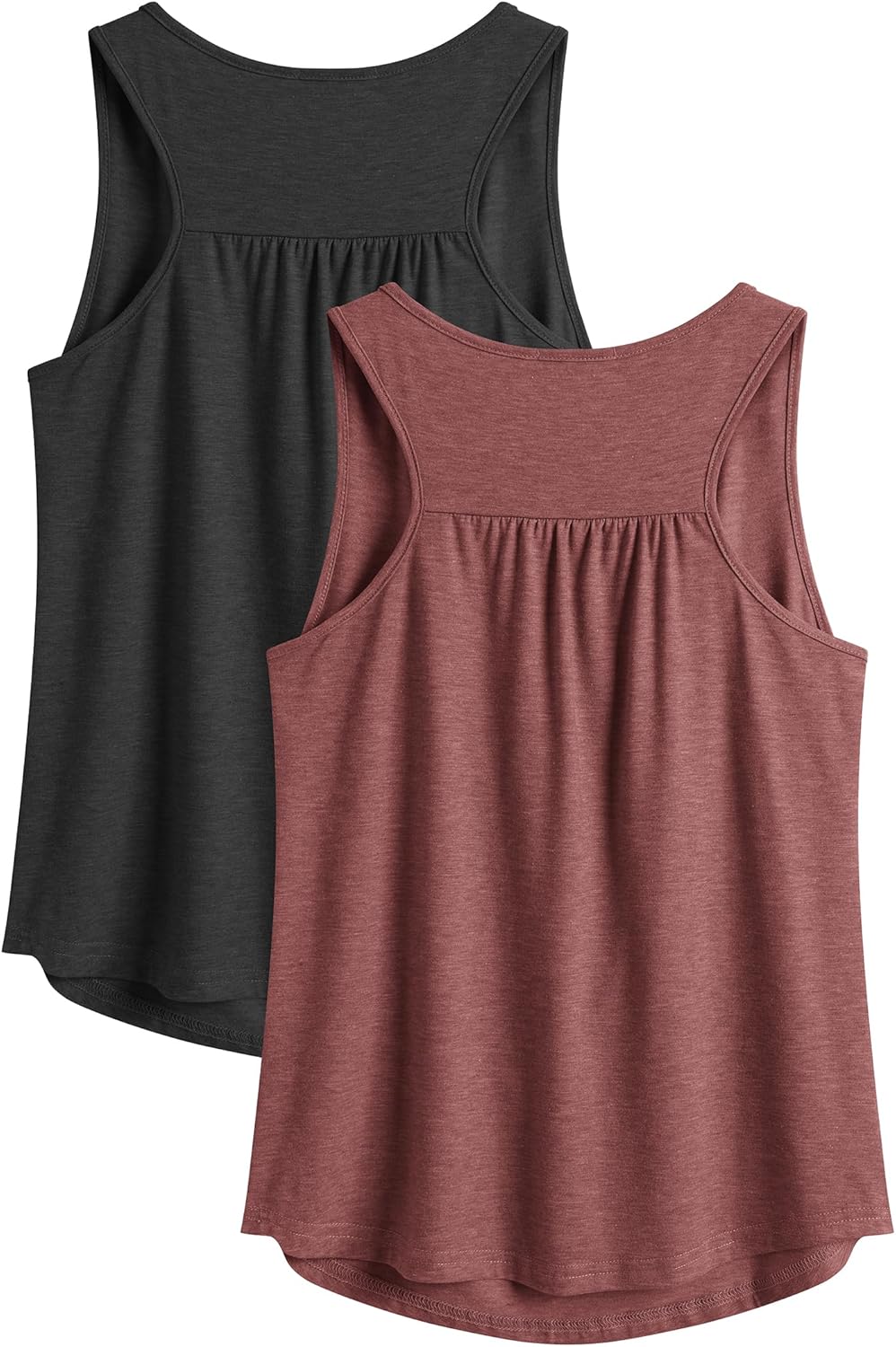 PINSPARK Workout Tank Tops, Special Racerback Loose Fit Yoga Top, High-Quality S...