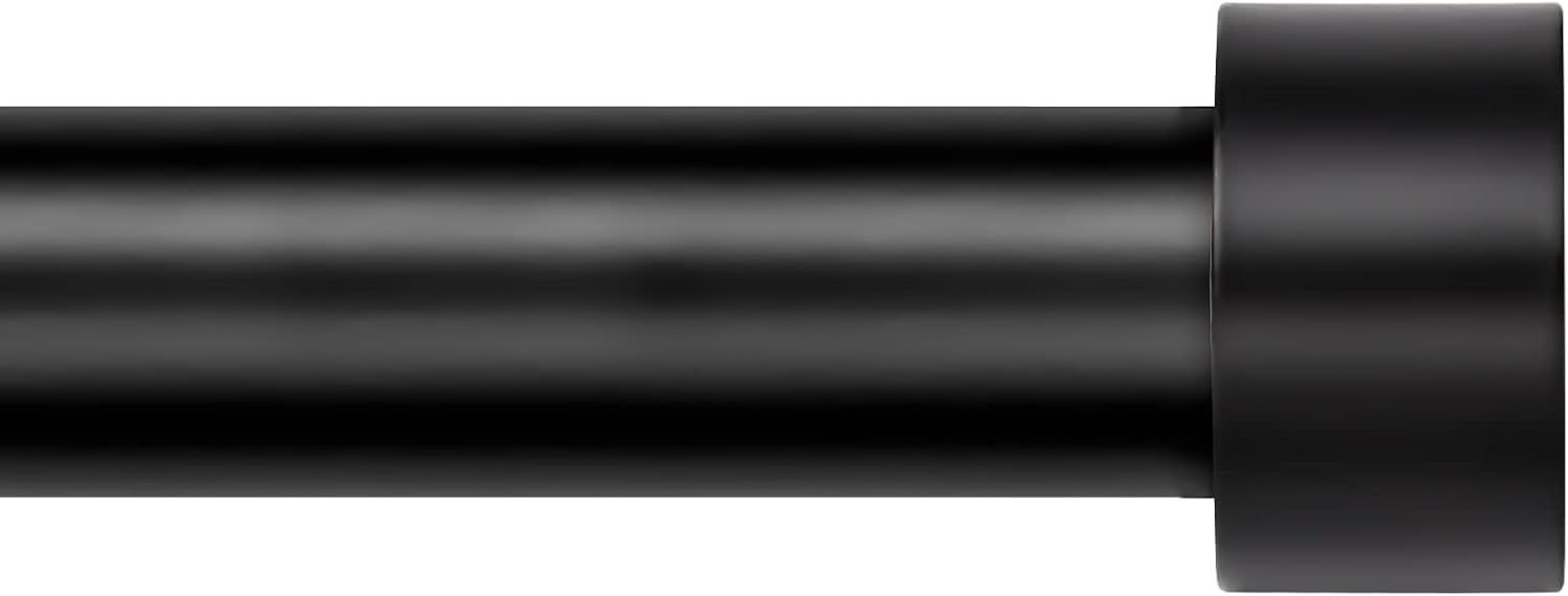 Zeerobee Curtain Rods, Premium Curtain Rods for Windows, Heavy Duty Drapery Rods...