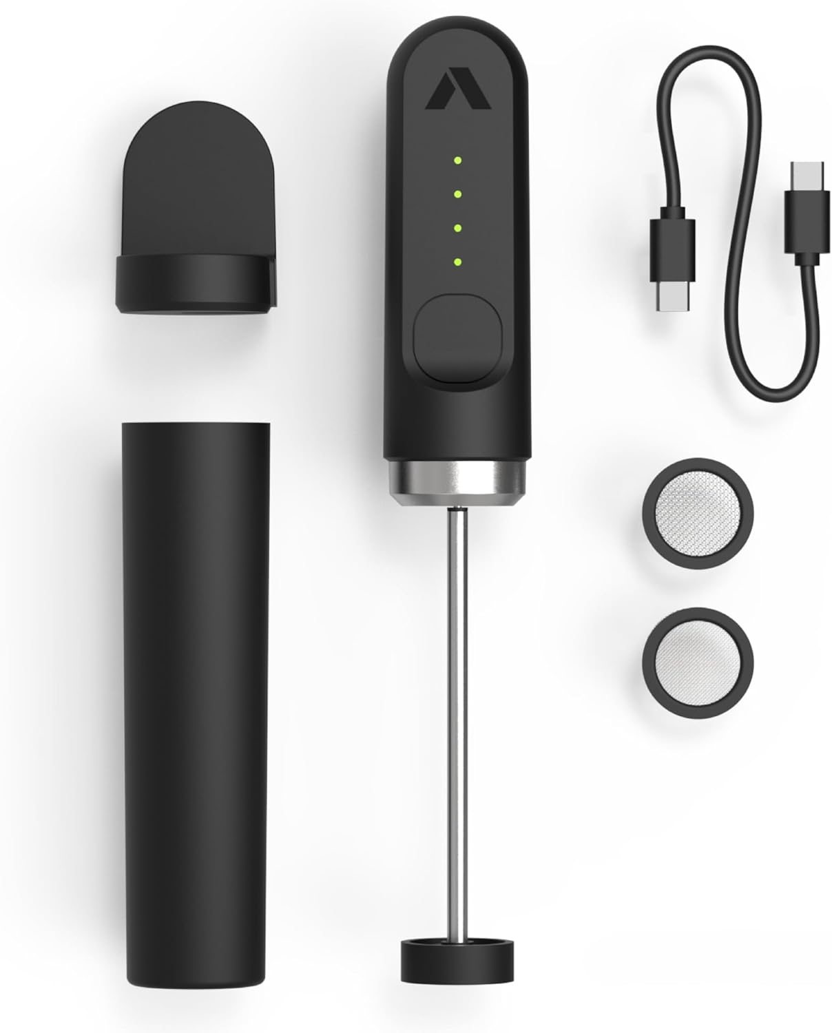 Subminimal Milk Foamer, Special NanoFoamer Lithium Handheld Milk Frother, Innova...