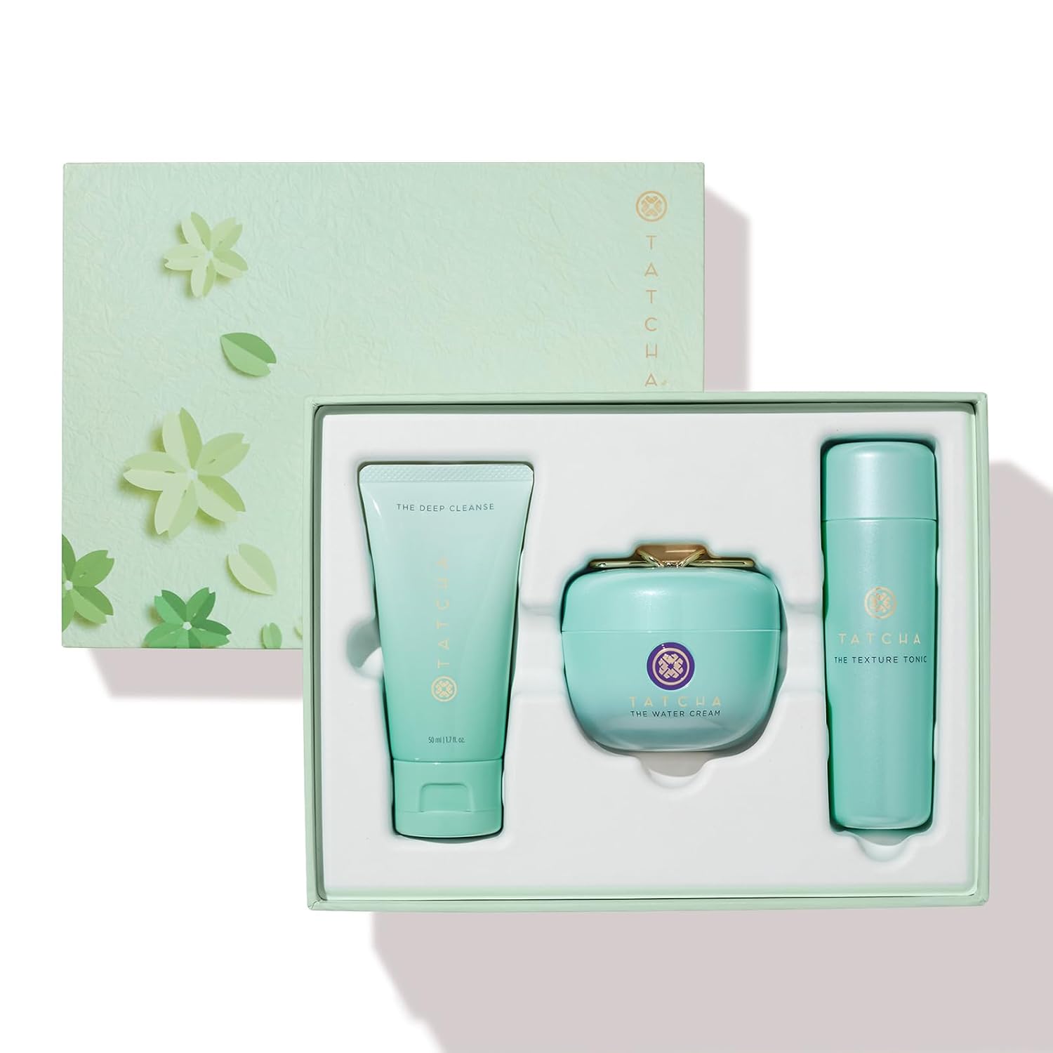 Tatcha Clarifying Care Set for Pure Pores | Mini Deep Cleanse, Mini Texture Toni...