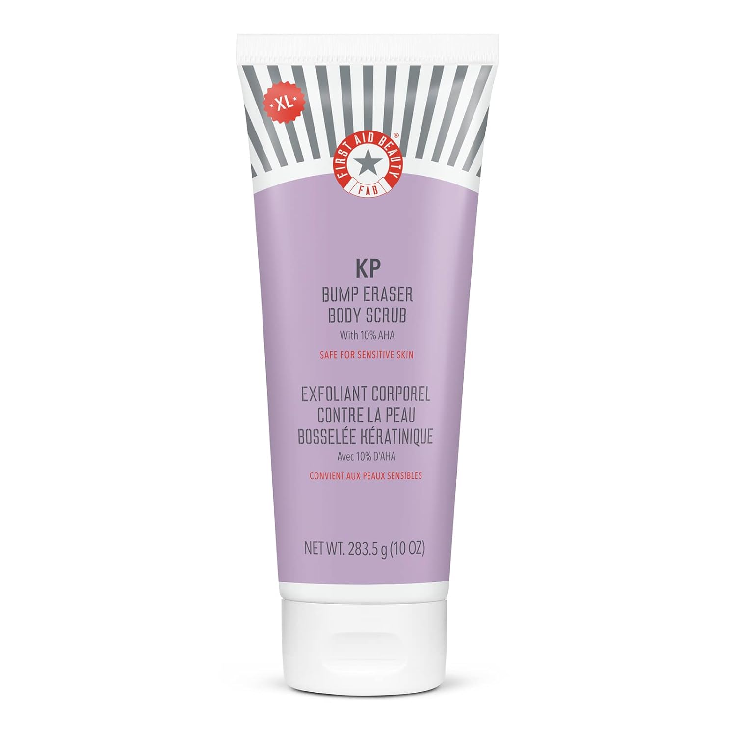 First Aid Beauty KP Bump Eraser Body Scrub – Exfoliant for Keratosis Pilaris wit...