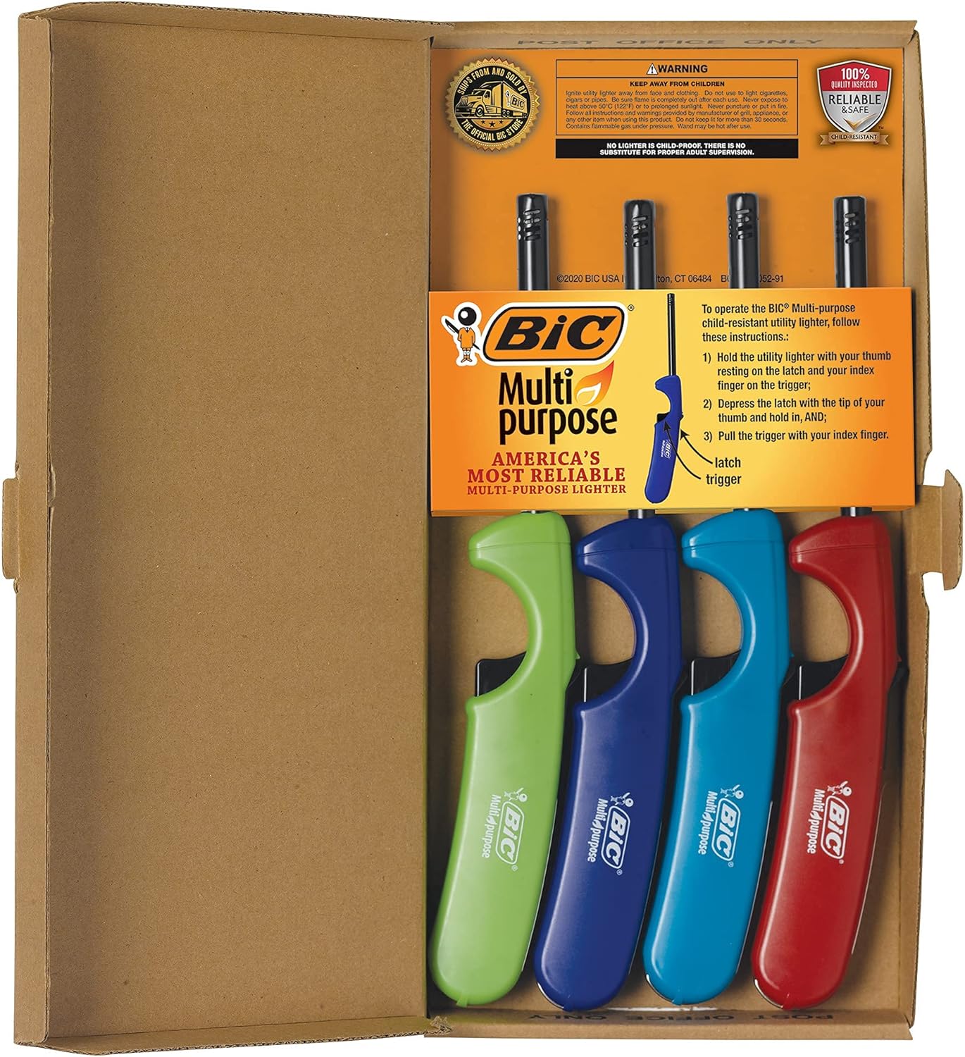 BIC Multi-Purpose Lighters, Special Classic Edition Lighters for Holiday Candles...