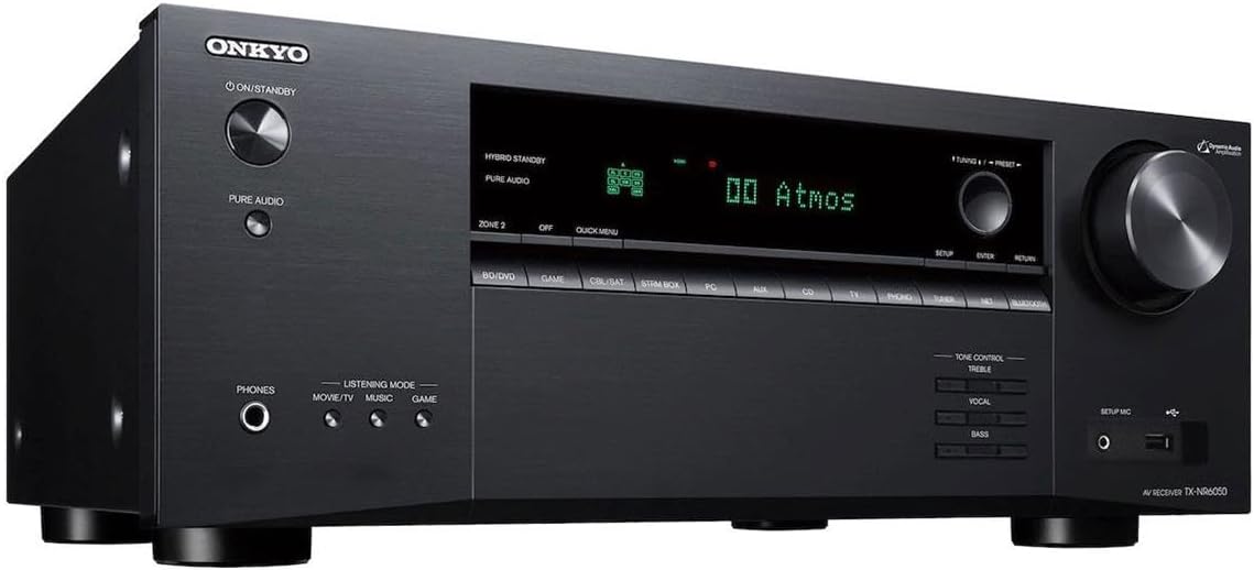 Onkyo TX-NR6050 7.2-Channel 8K Network AV Receiver