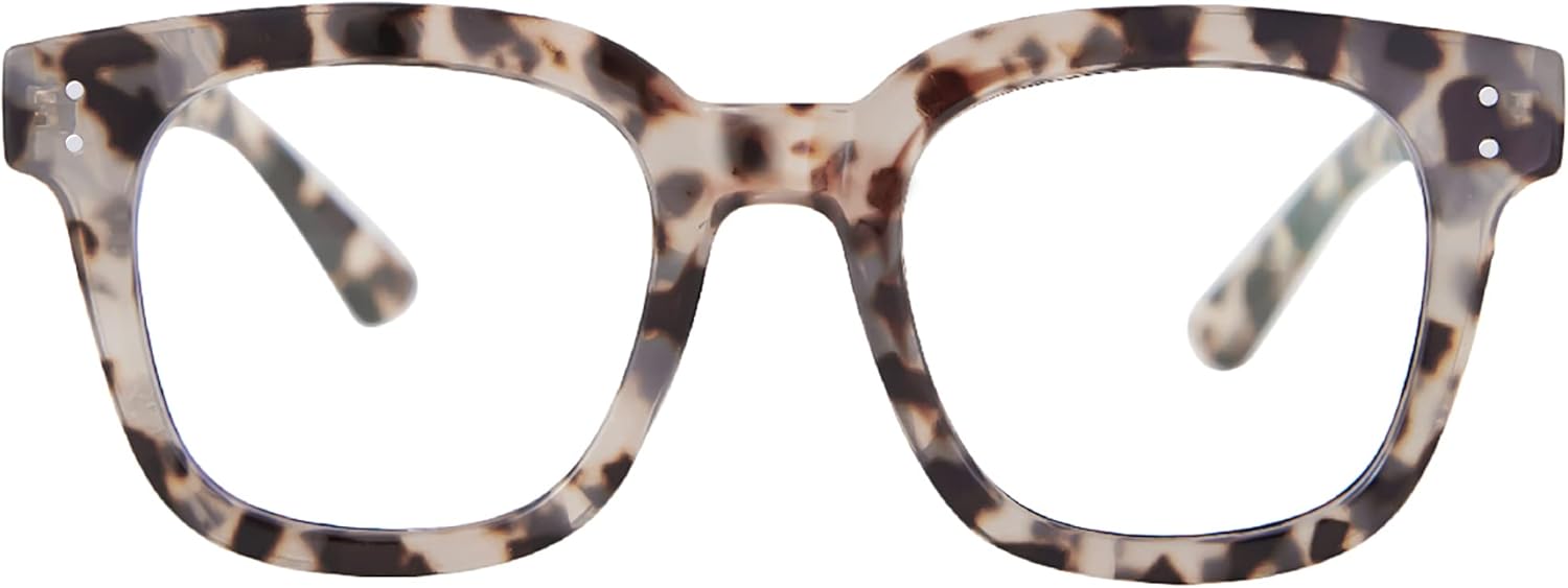 Madison Avenue Blue Light Blocking Glasses, Special Oversized Fashion Eye Protec...