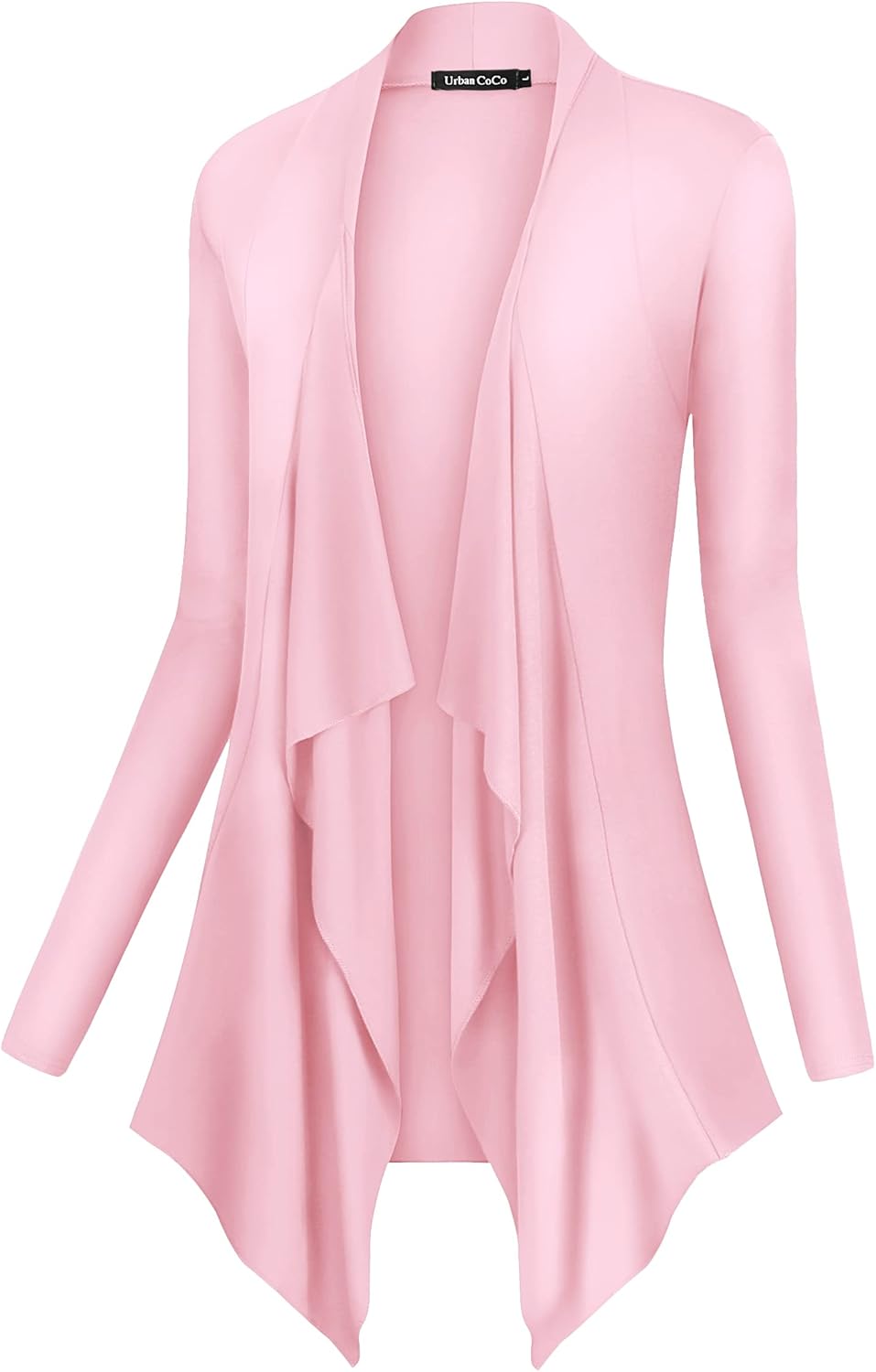 Urban CoCo Women's Blazer, Special Long Sleeve Open Front Drape Cardigan, Innova...