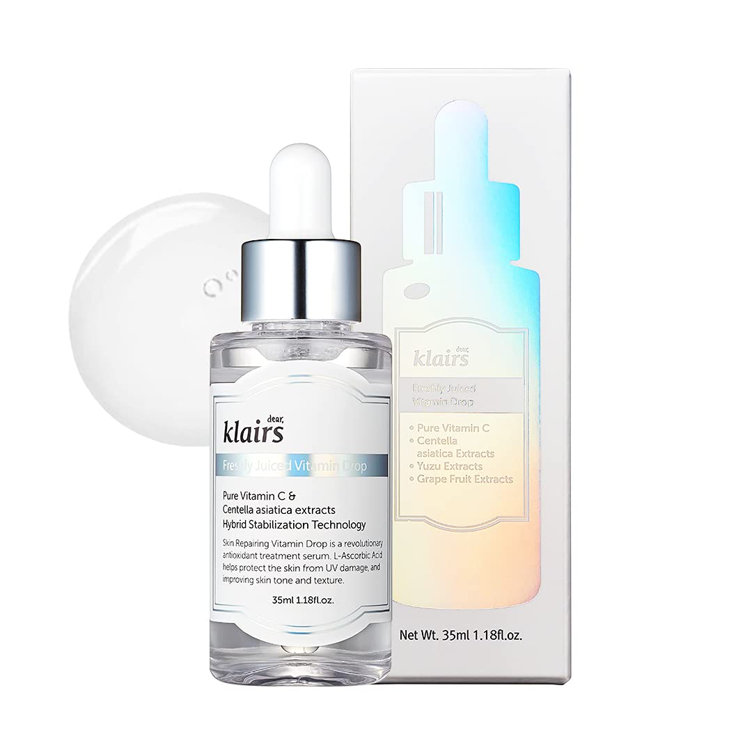 [DearKlairs] Freshly Juiced Vitamin Drop, 5% Hypoallergenic pure vitamin C serum...