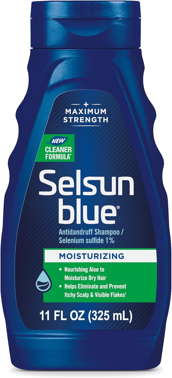 Selsun Blue Shampoo, Special Anti-Dandruff Shampoo with Aloe, Innovative Seleniu...