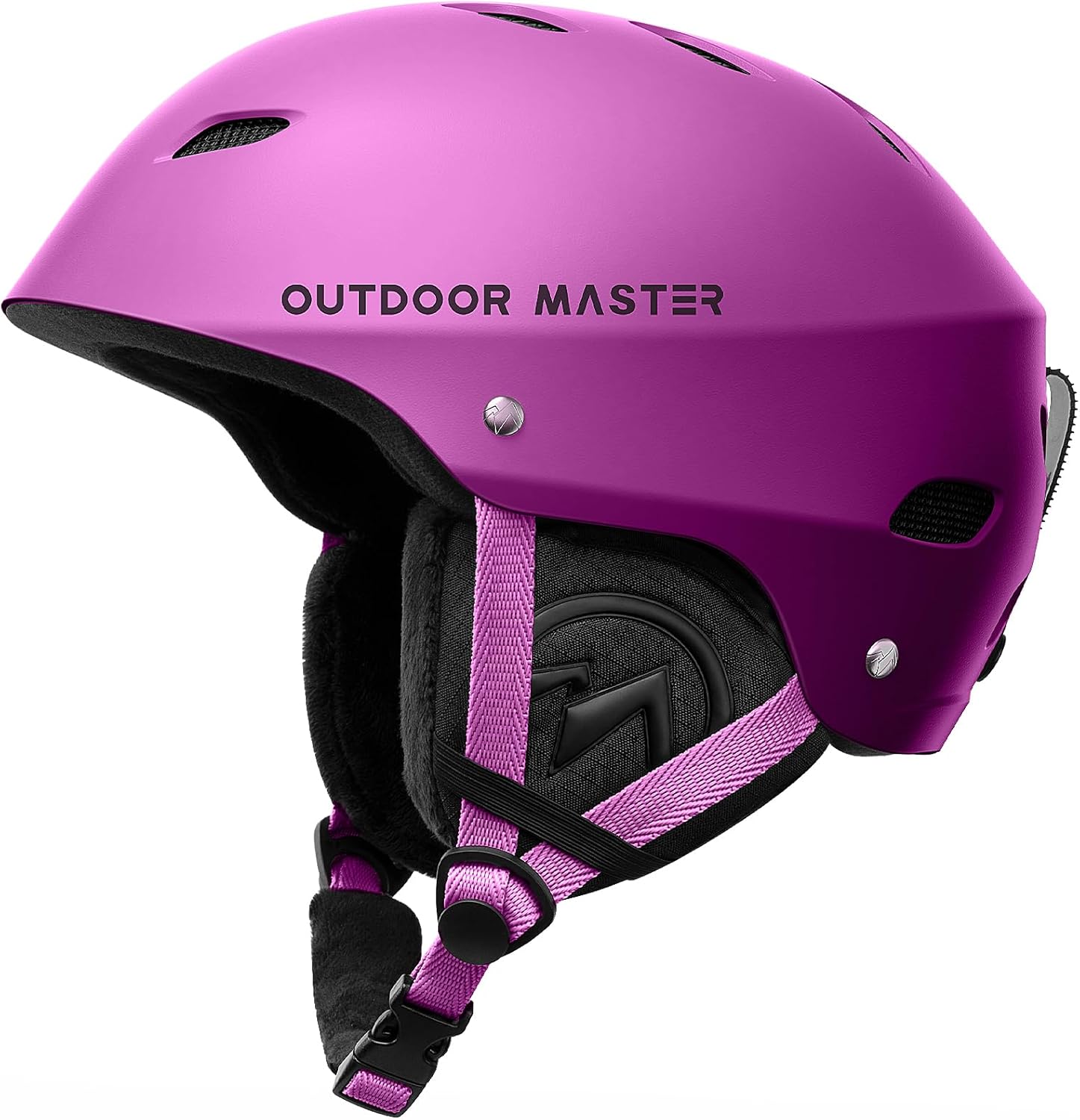OutdoorMaster Kelvin Ski Helmet - Snowboard Helmet for Men, Women & Youth Purple...