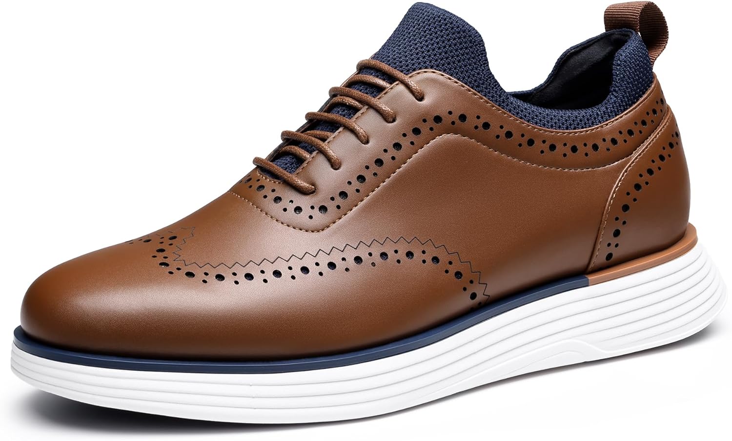Bruno Marc Men's MaxFlex Dress Sneakers, Special Oxfords Shoes, Innovative Casua...