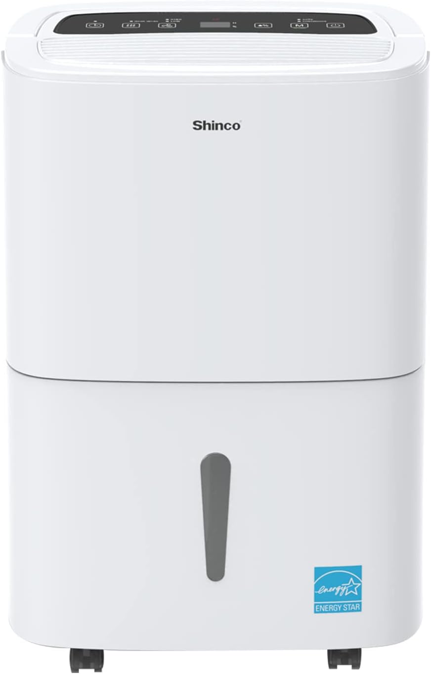 Shinco Dehumidifier, Special Energy Star Humidity Control Dehumidifier for Large...