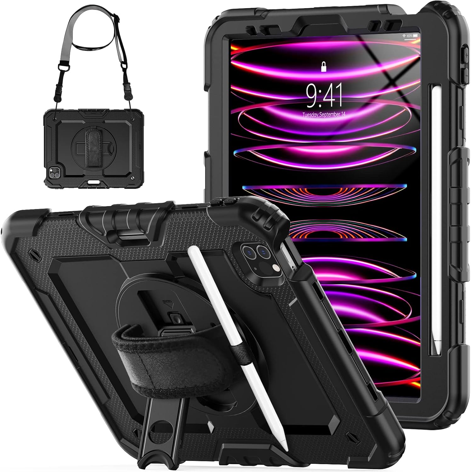 SEYMCY Case, Special Case for iPad Pro 11 Inch (2022/2021/2020/2018), Innovative...