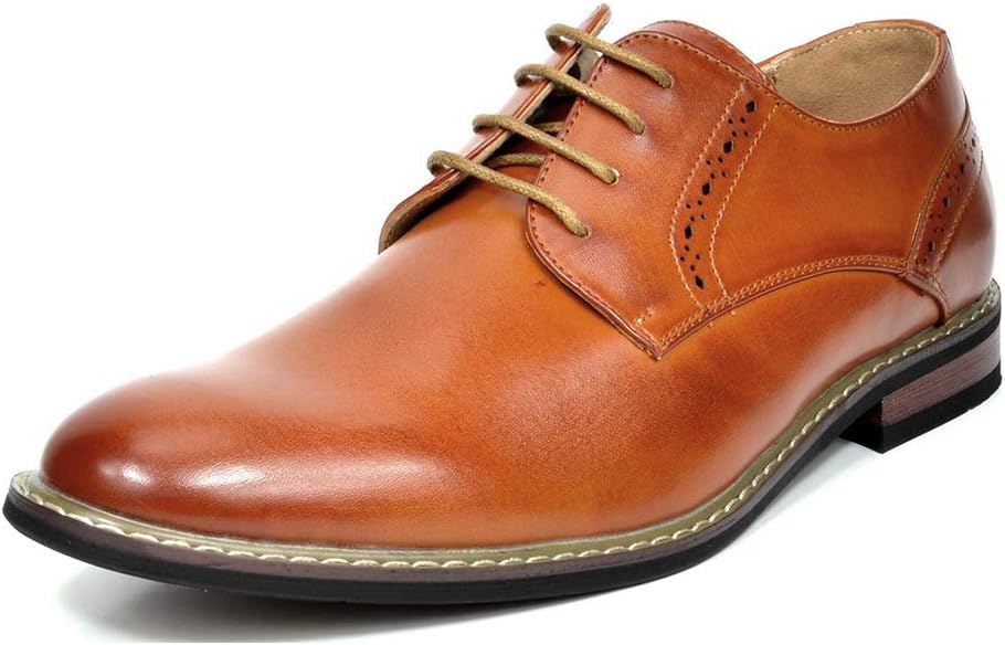 Bruno Marc Men's Leather Lined Dress Shoes, Special Oxfords for Men, Affordable...