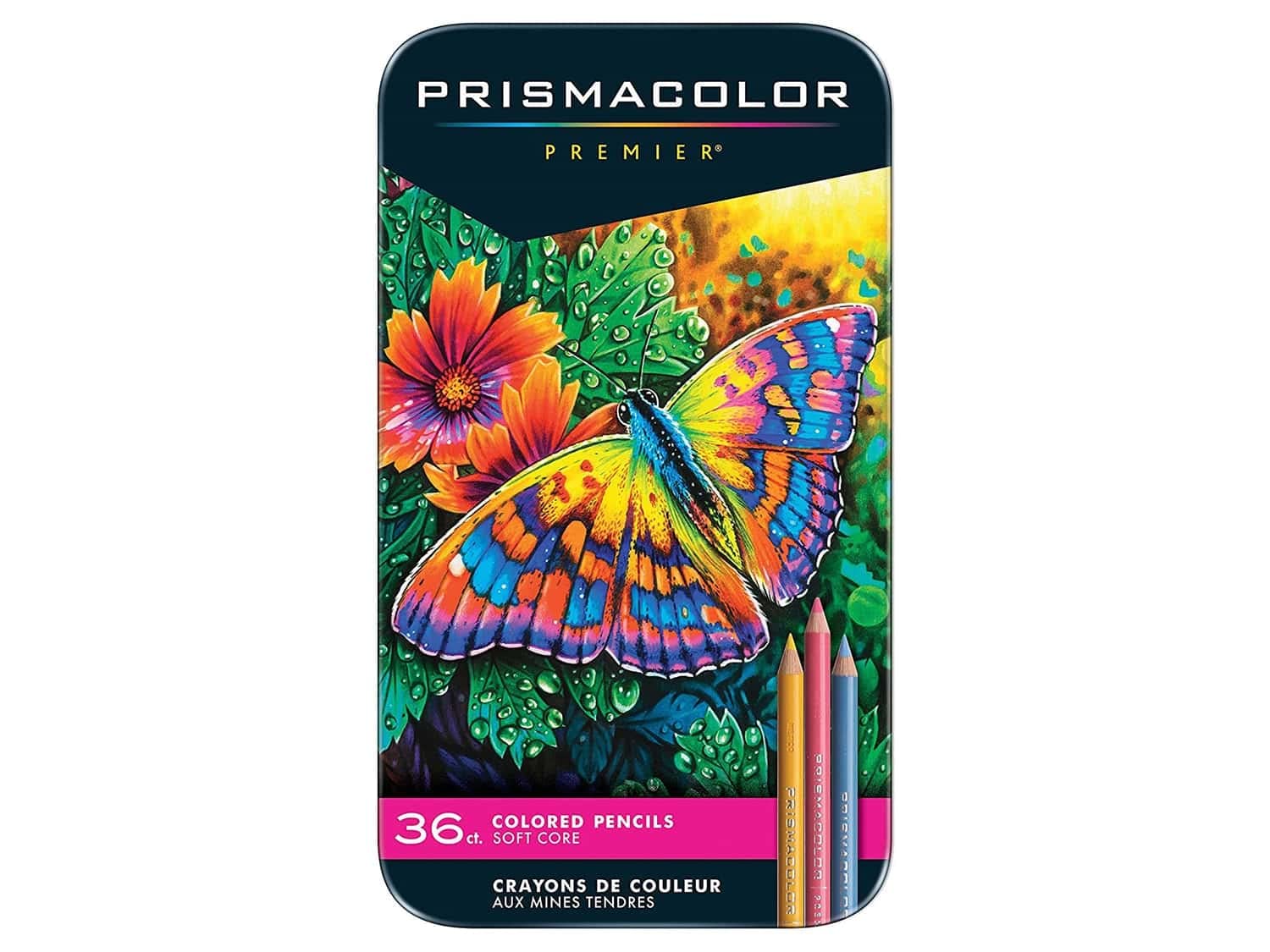 PRISMACOLOR 92885T Premier Colored Pencils, Special Soft Core Art Pencils, Innov...