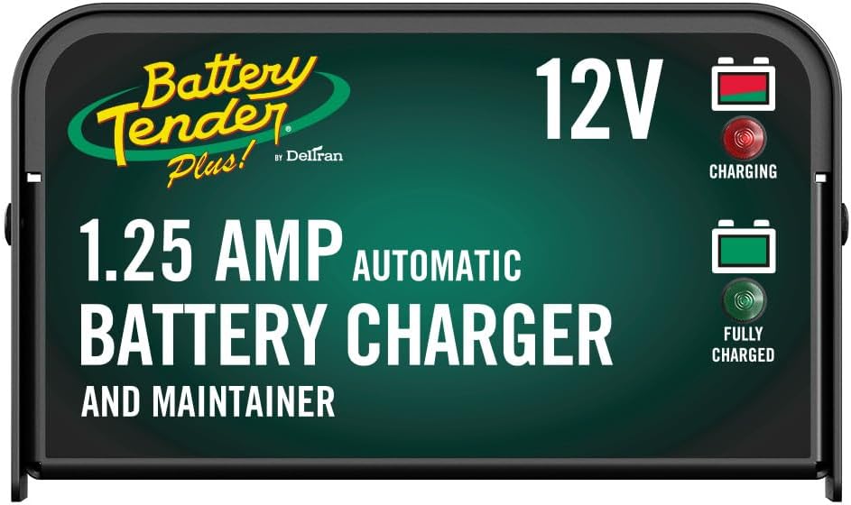 Battery Tender Plus, Special Car Battery Charger, Innovative 12V 1.25 AMP Car Ba...