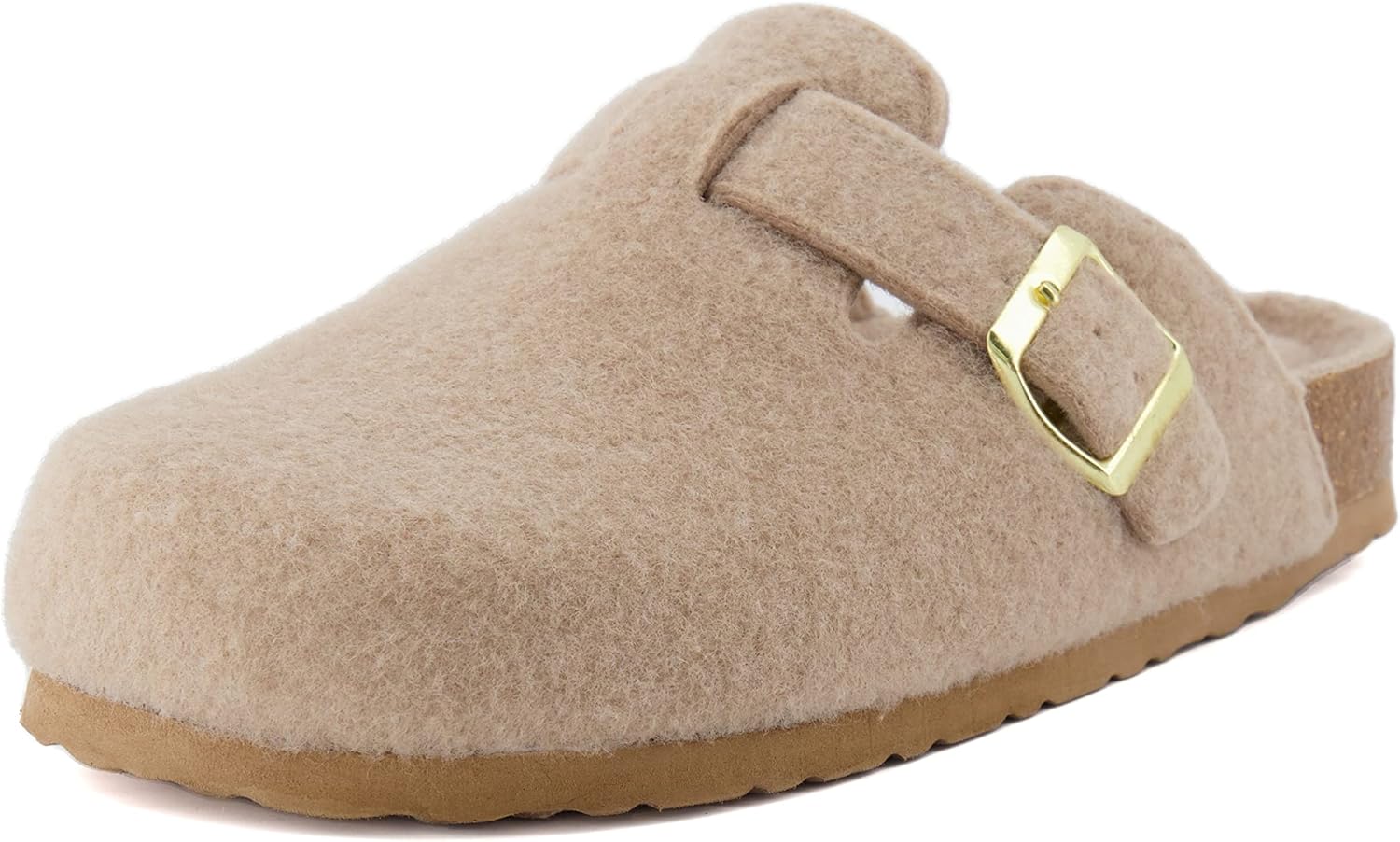 CUSHIONAIRE Women's Hana Cork Footbed Clog with +Comfort, Wide Widths Available...