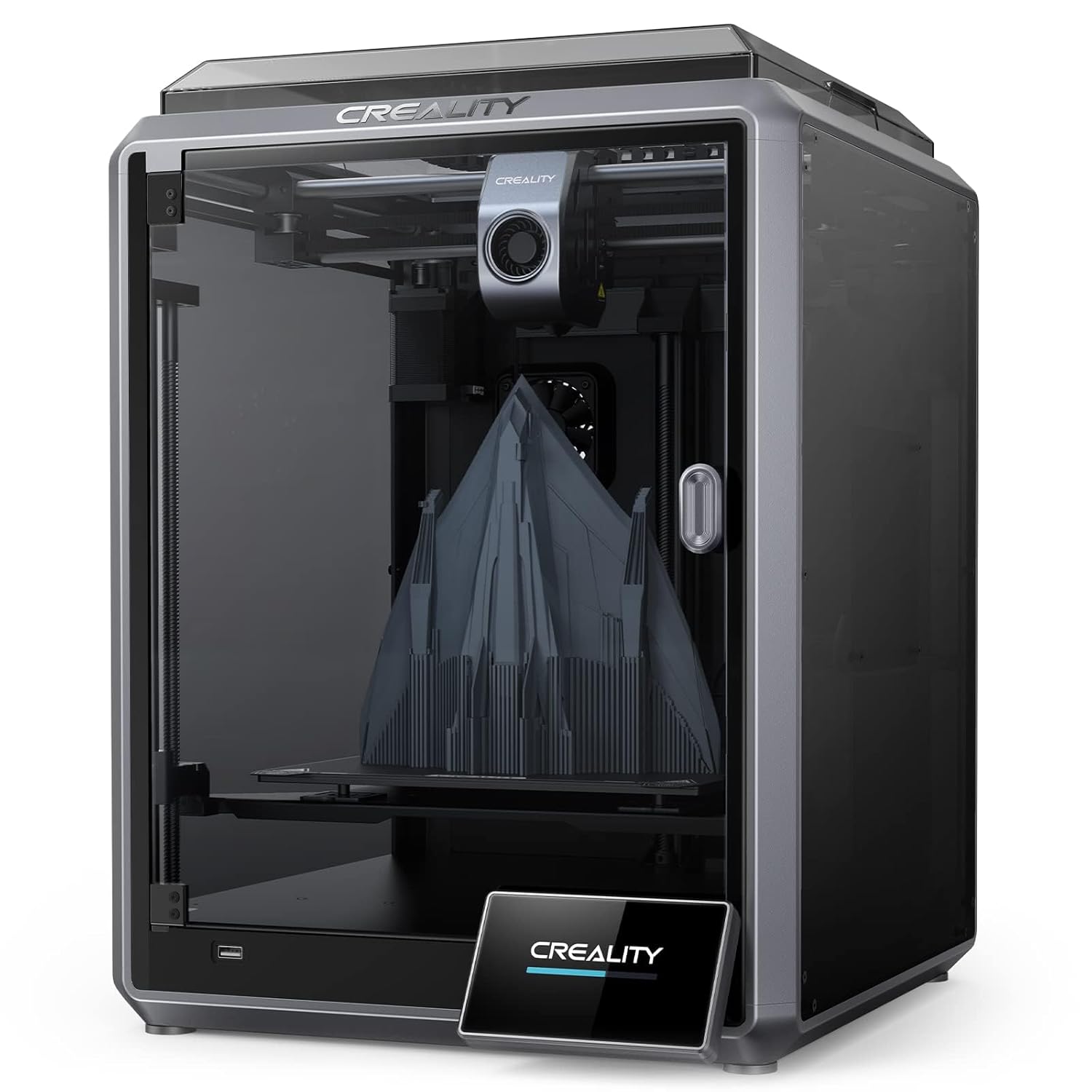 Official Creality K1 3D Printer High Speed with 600 mm/s 3D Printers Auto Leveli...