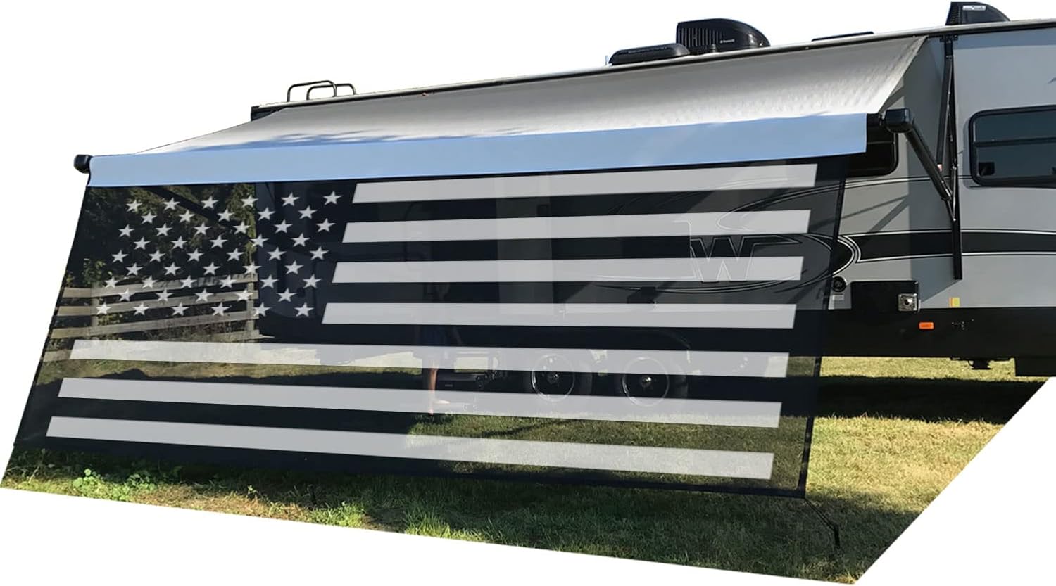 Tentproinc RV Awning Sun Shade Screen, Special Sunshade Camper Trailer Awning, I...