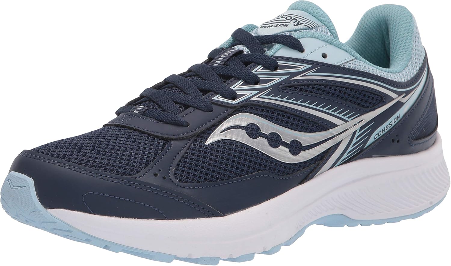Saucony Women's Running Shoe, High-Quality Cohesion 14 Road Running Shoe, Comfor...