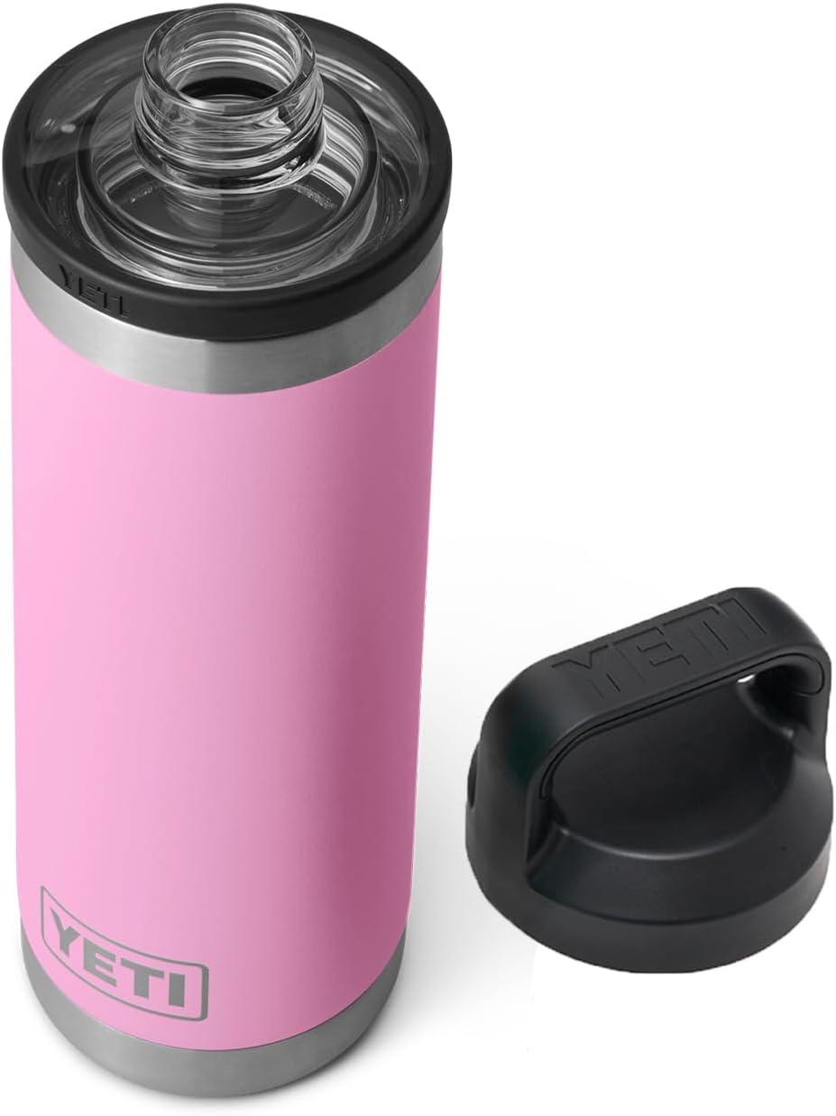 YETI Rambler 18 oz Bottle, Special Vacuum Insulated Stainless Steel Bottle, Dura...