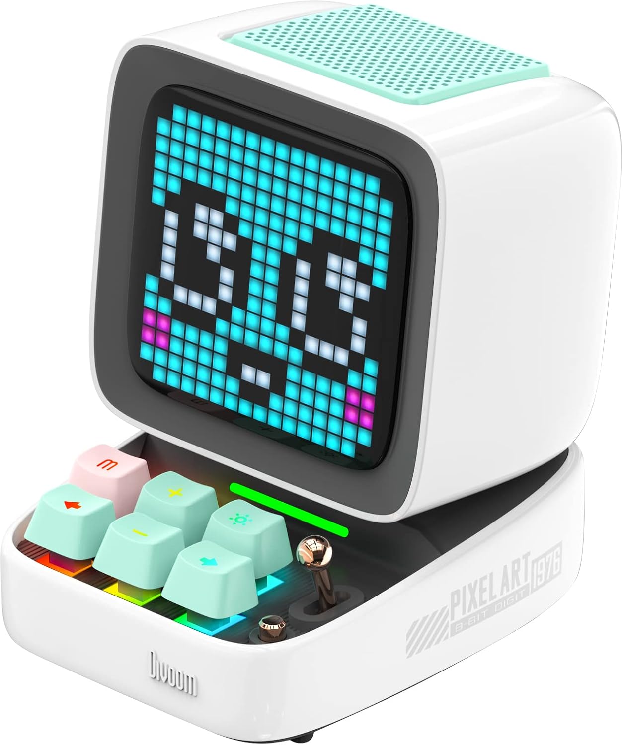 Divoom Ditoo Pixel Art Gaming Portable Bluetooth Speaker with App Controlled 16X...