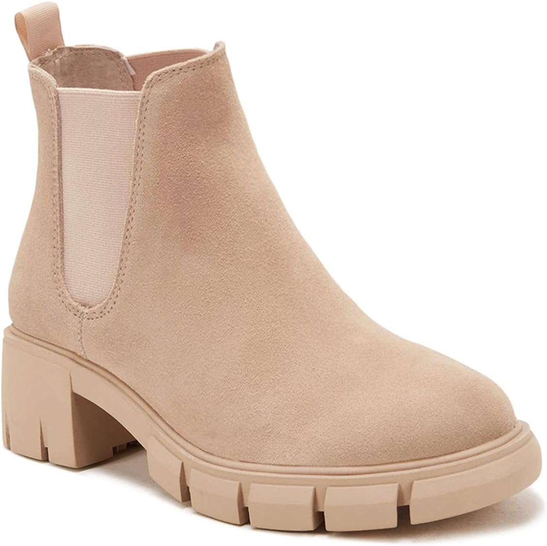 Juliet Holy Womens Boots, Special Lug Sole Platform Ankle Booties, Innovative Ch...