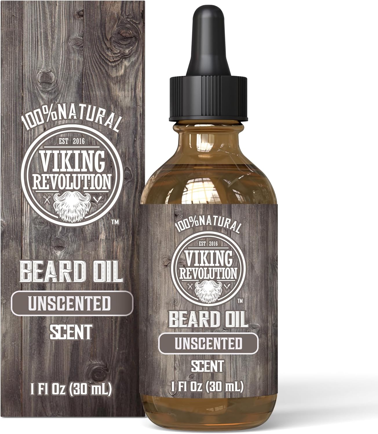 Viking Revolution - Beard Oil - All Natural Variety Beard Oil For Men With Argan...