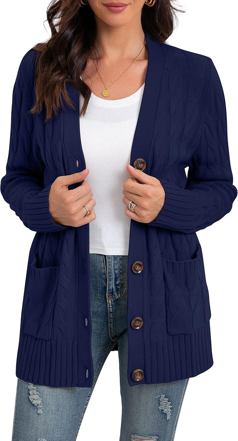 GRECERELLE Women's Cardigans, Special Women's Long Cardigans, Innovative Chunky...