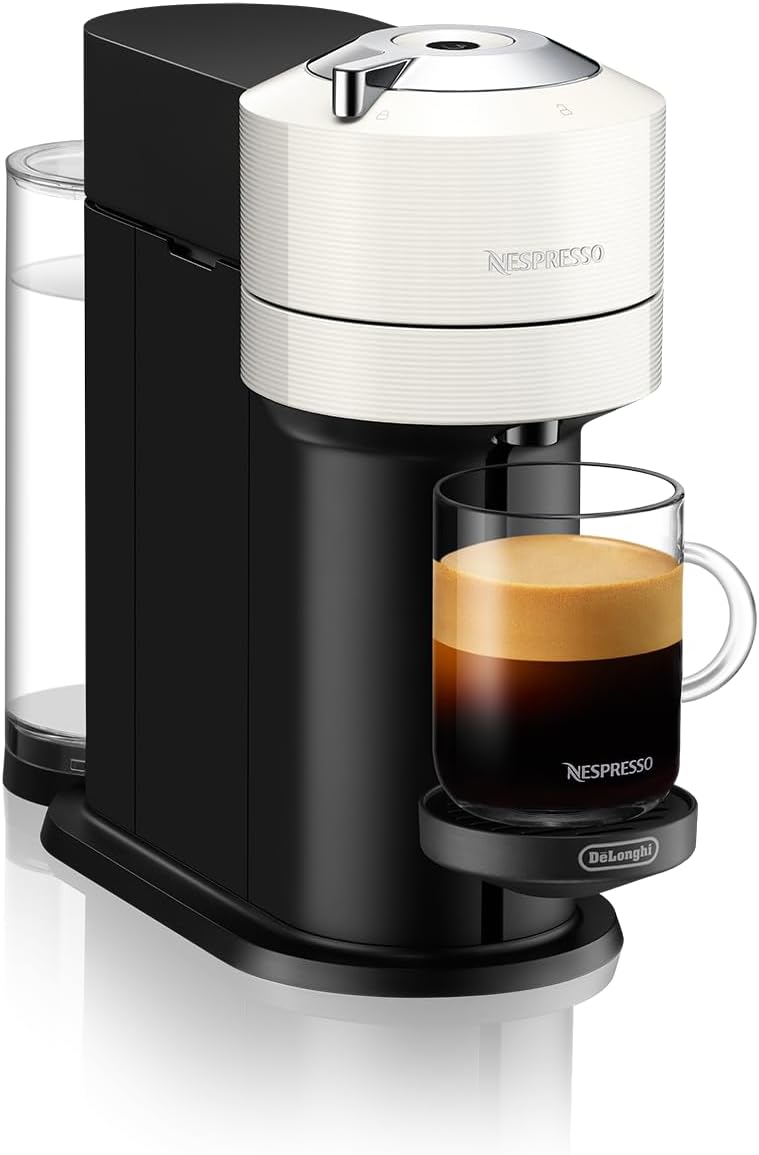 Nespresso Vertuo Next Coffee and Espresso Maker by De'Longhi, White Machine Only...