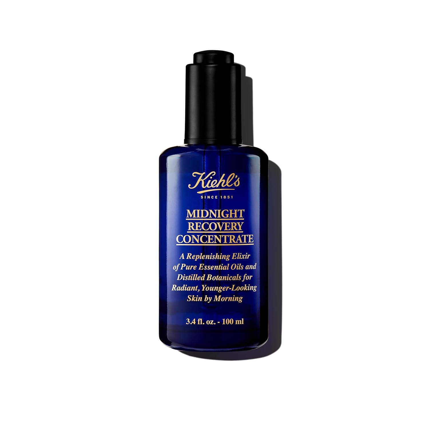 Kiehl's Midnight Recovery Concentrate Moisturizing Face Oil, Lightweight Facial...