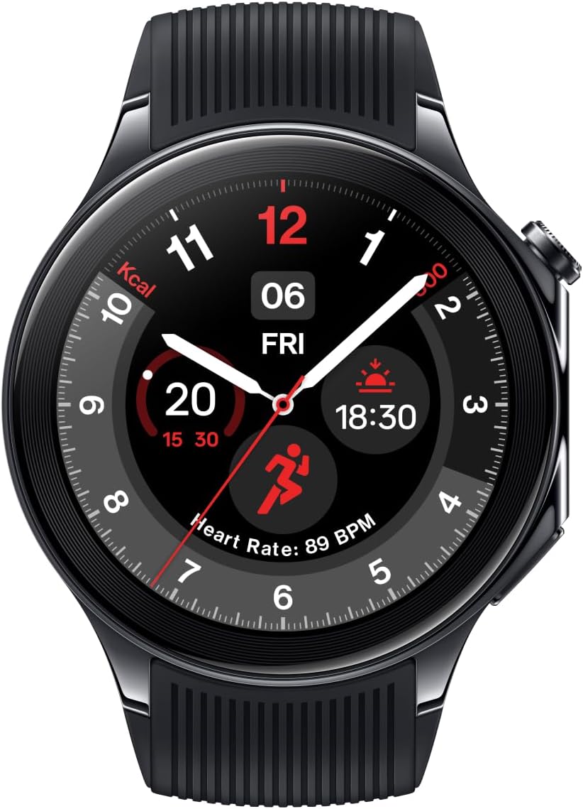 ONEPLUS Watch 2, 32GB, 100-Hour Battery, Health & Fitness Tracking, Sapphire Cry...
