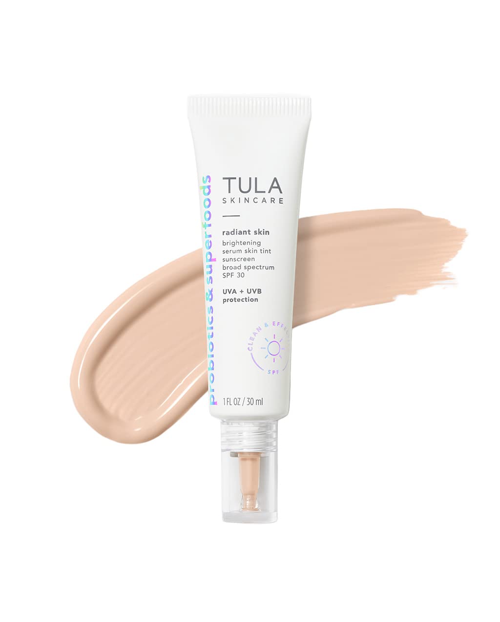 TULA Skin Care Radiant Skin Brightening Serum, Special Facial Sunscreen with SPF...