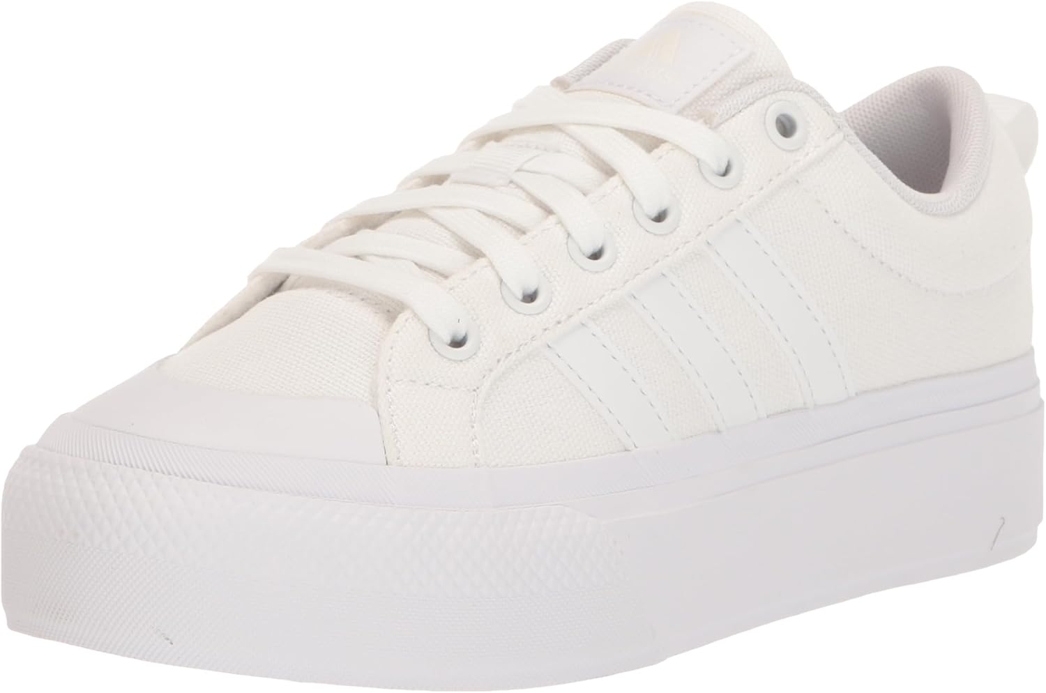 adidas Women's Bravada 2.0 Platform Sneaker 10 White/White/Chalk White