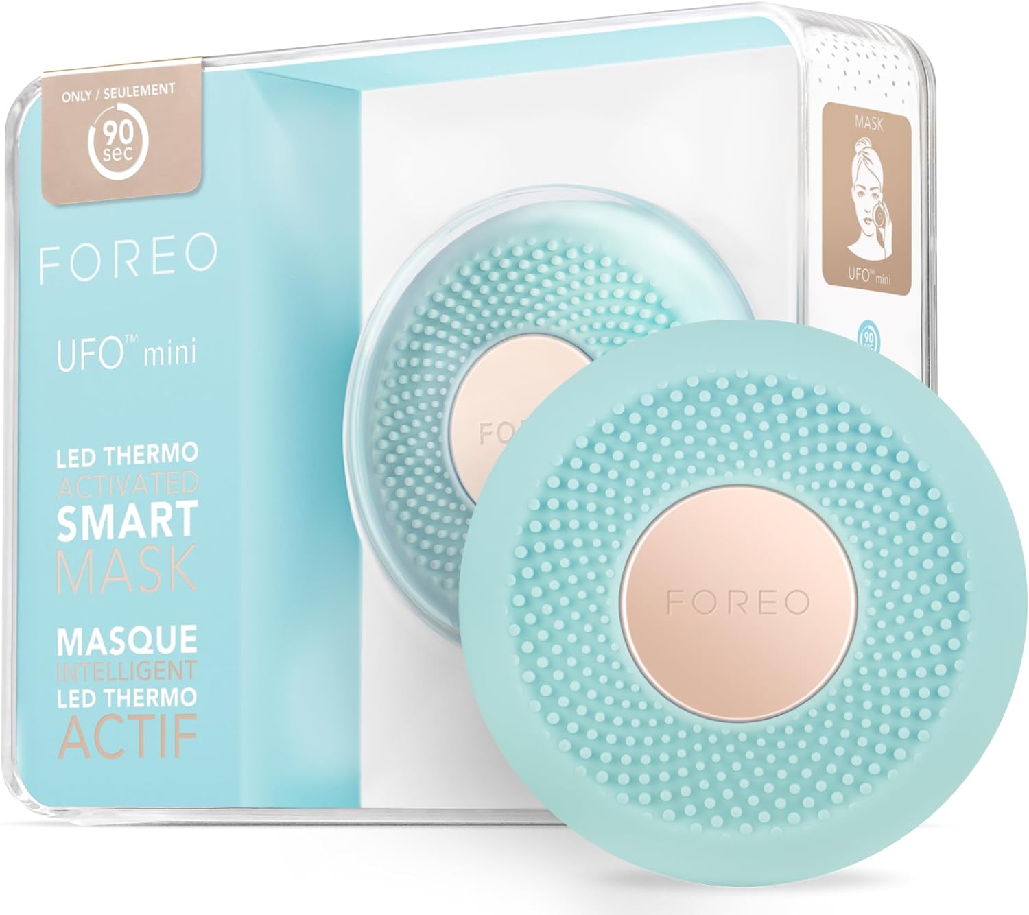 FOREO UFO mini Full Facial LED Mask, Special Red Light Therapy Mask, Innovative...