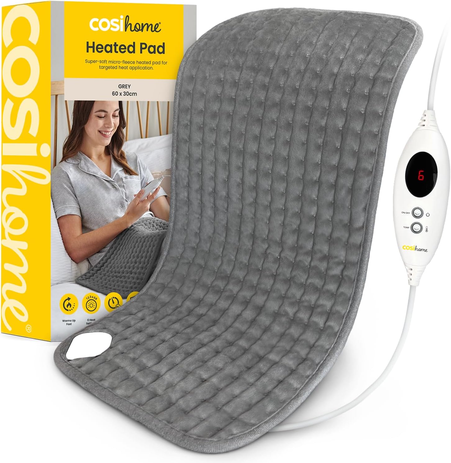 Heat Pad by Cosi Home®, Special Luxury Electric Heating Pad for Extra-Large Use,...
