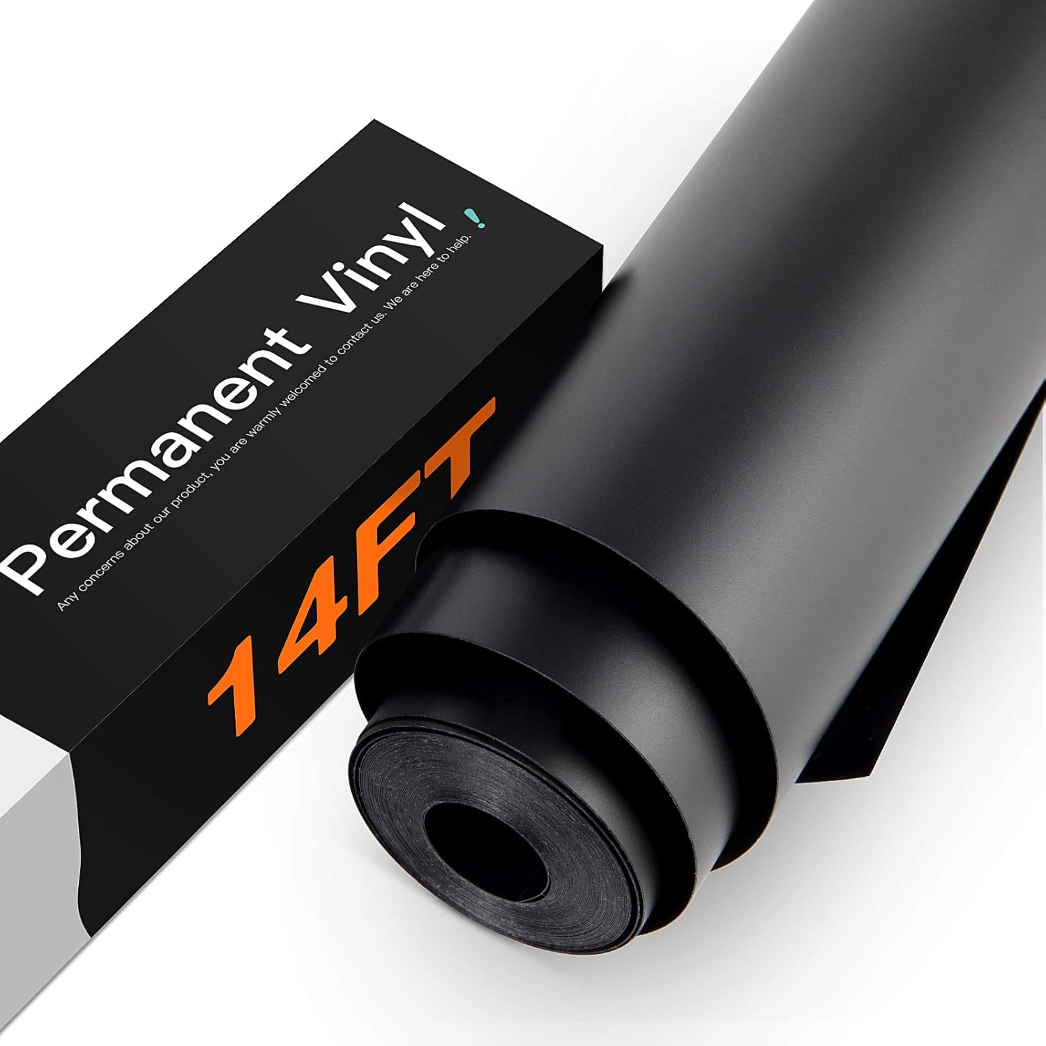 HTVRONT Black Permanent Vinyl, Special Black Vinyl for Cricut, High-Quality Blac...