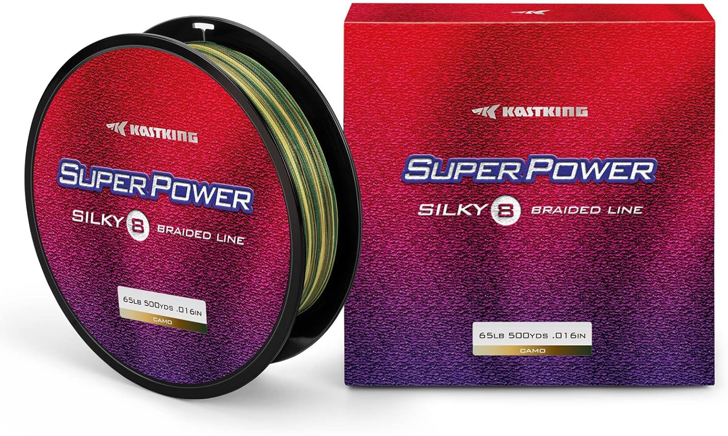KastKing SuperPower Braided Fishing Line, Incredible Abrasion Resistant Braided...