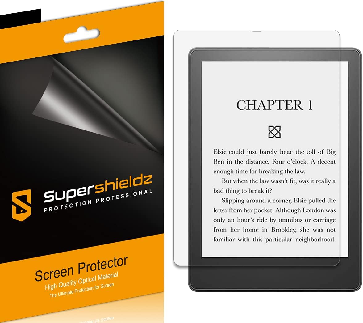 (3 Pack) Supershieldz Anti-Glare (Matte) Screen Protector for Kindle Paperwhite...