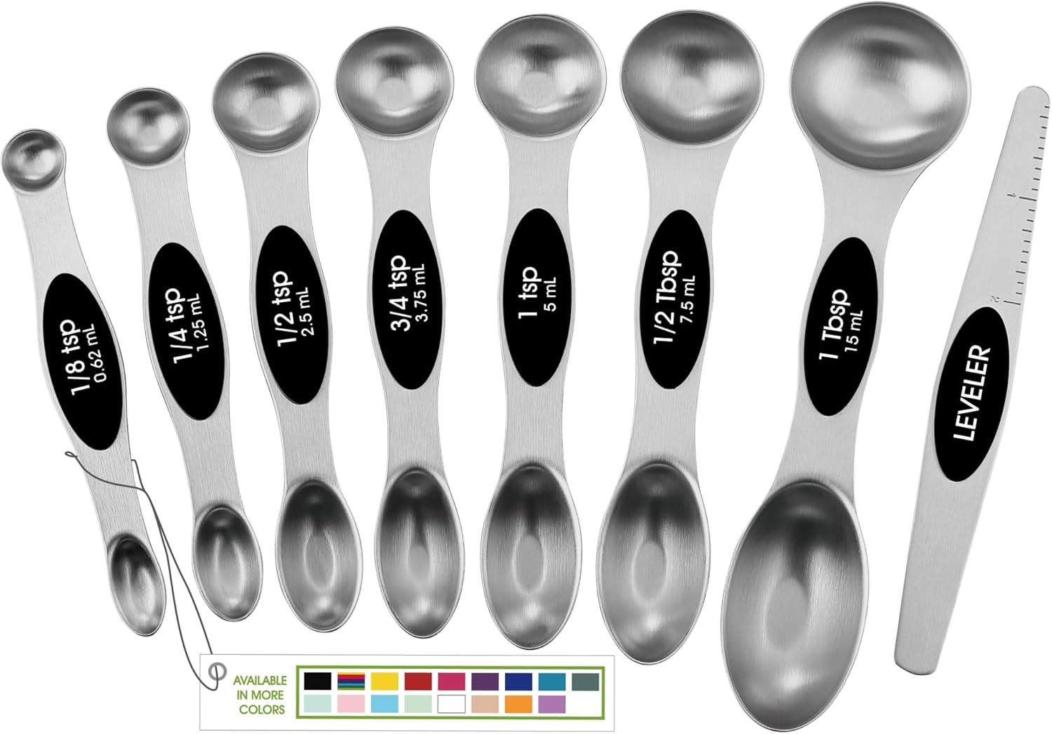 Spring Chef Magnetic Measuring Spoons, Special Measuring Spoons Set With Strong...